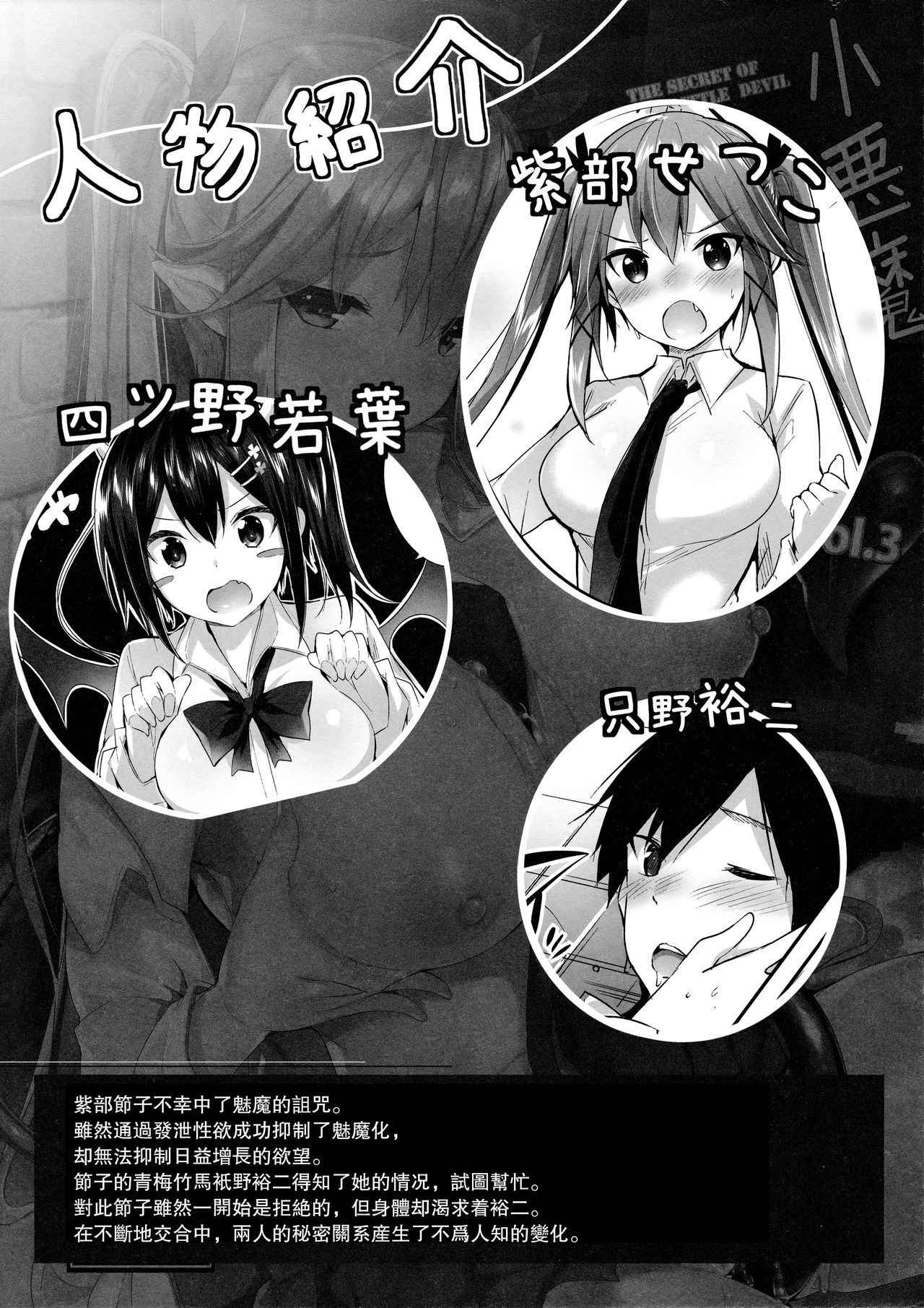 (C93) [Chocolate Land (kakao)] Koakuma Setsuko no Himitsu vol.3 [Chinese] [无毒汉化组]