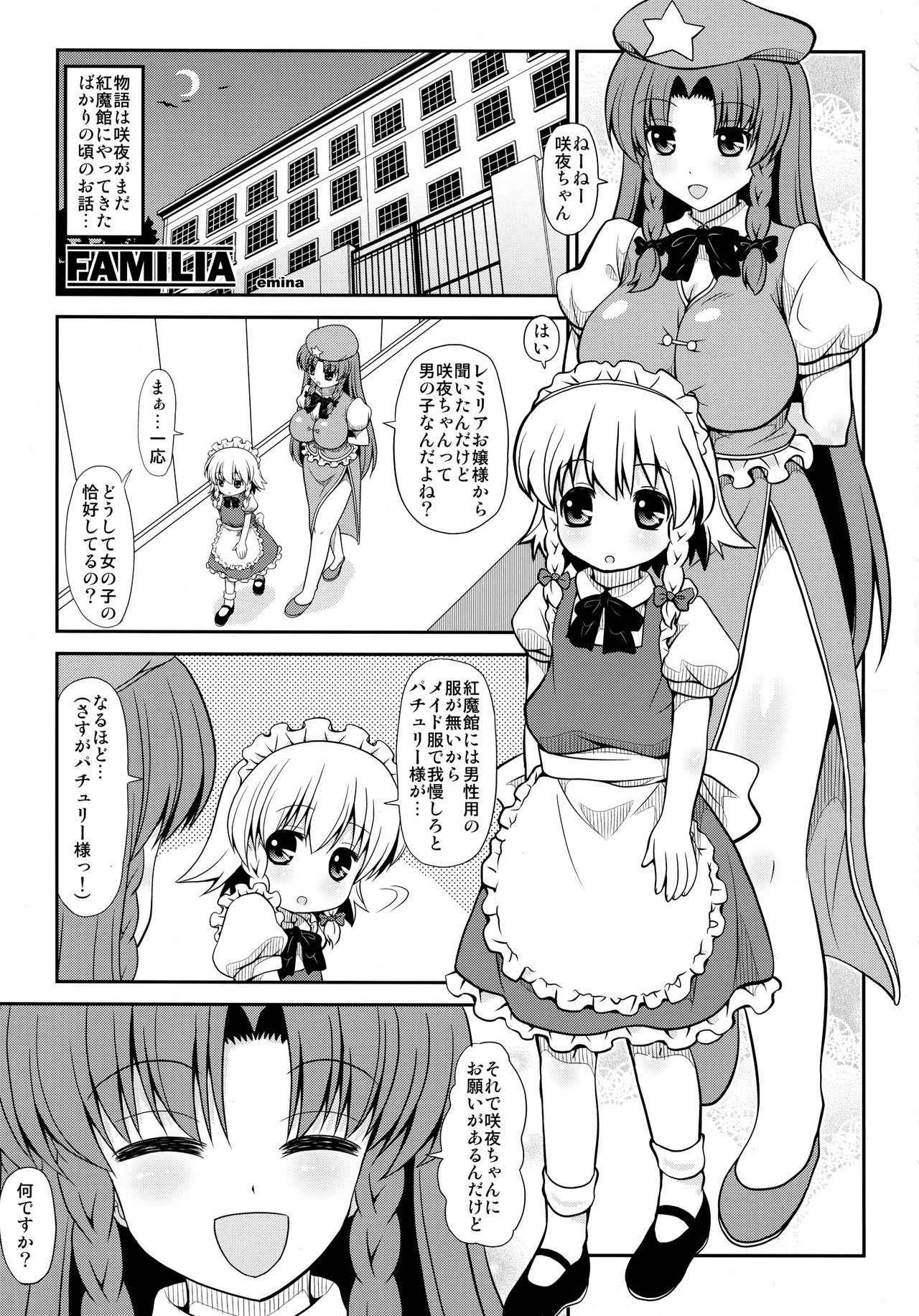 (Reitaisai 11) [Madou Shiryoushitsu (Arashi-D-Akira, emina)] FAMILIA (Touhou Project)