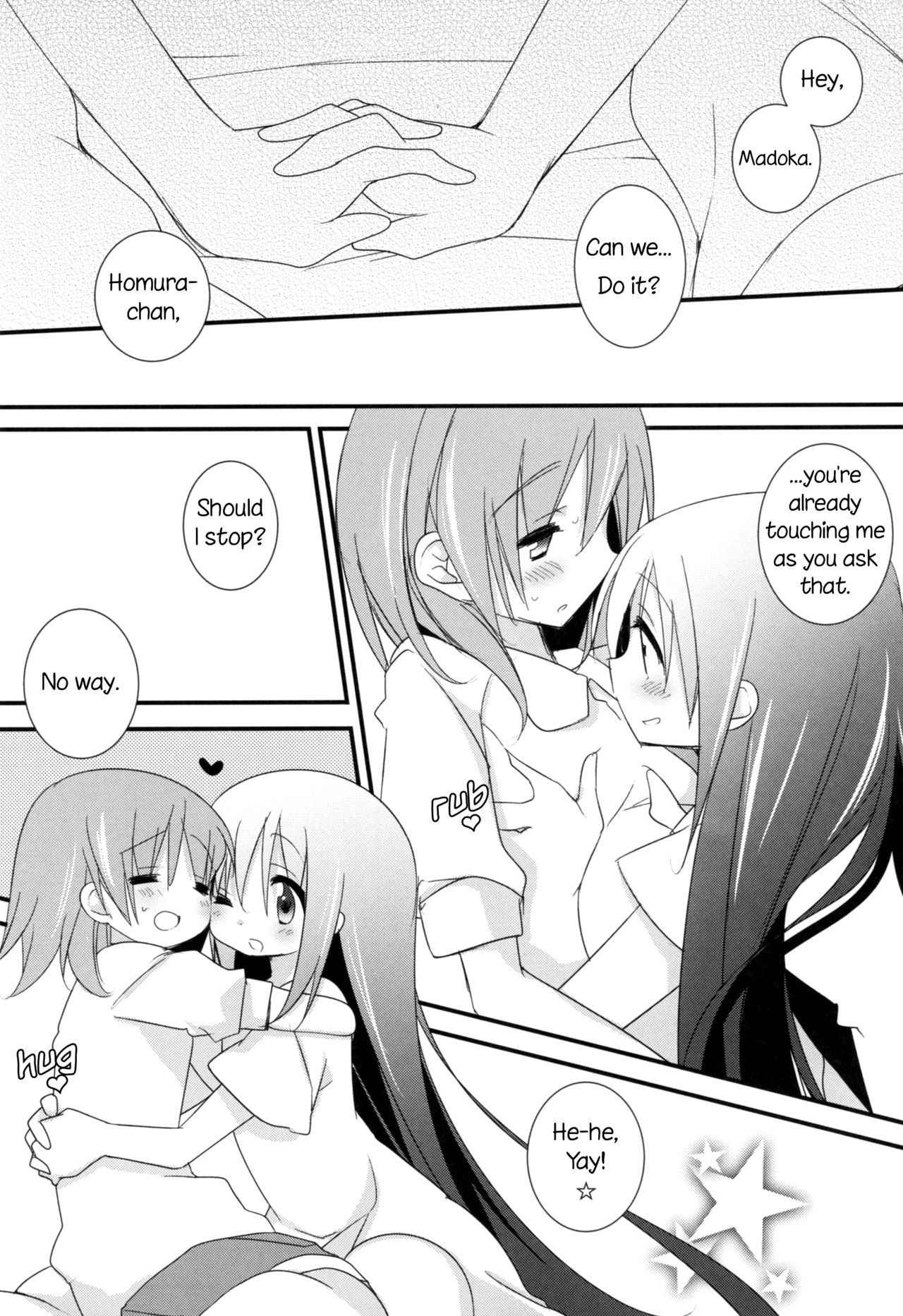 (C86) [Momo9 (Shiratama Yomogi)] Watashi no Kanojo wa Itsudemo Tokubetsu ni Sugoku Sugoku Kawaii | My Girlfriend is Always Super-Duper Cute (Puella Magi Madoka Magica) [English]