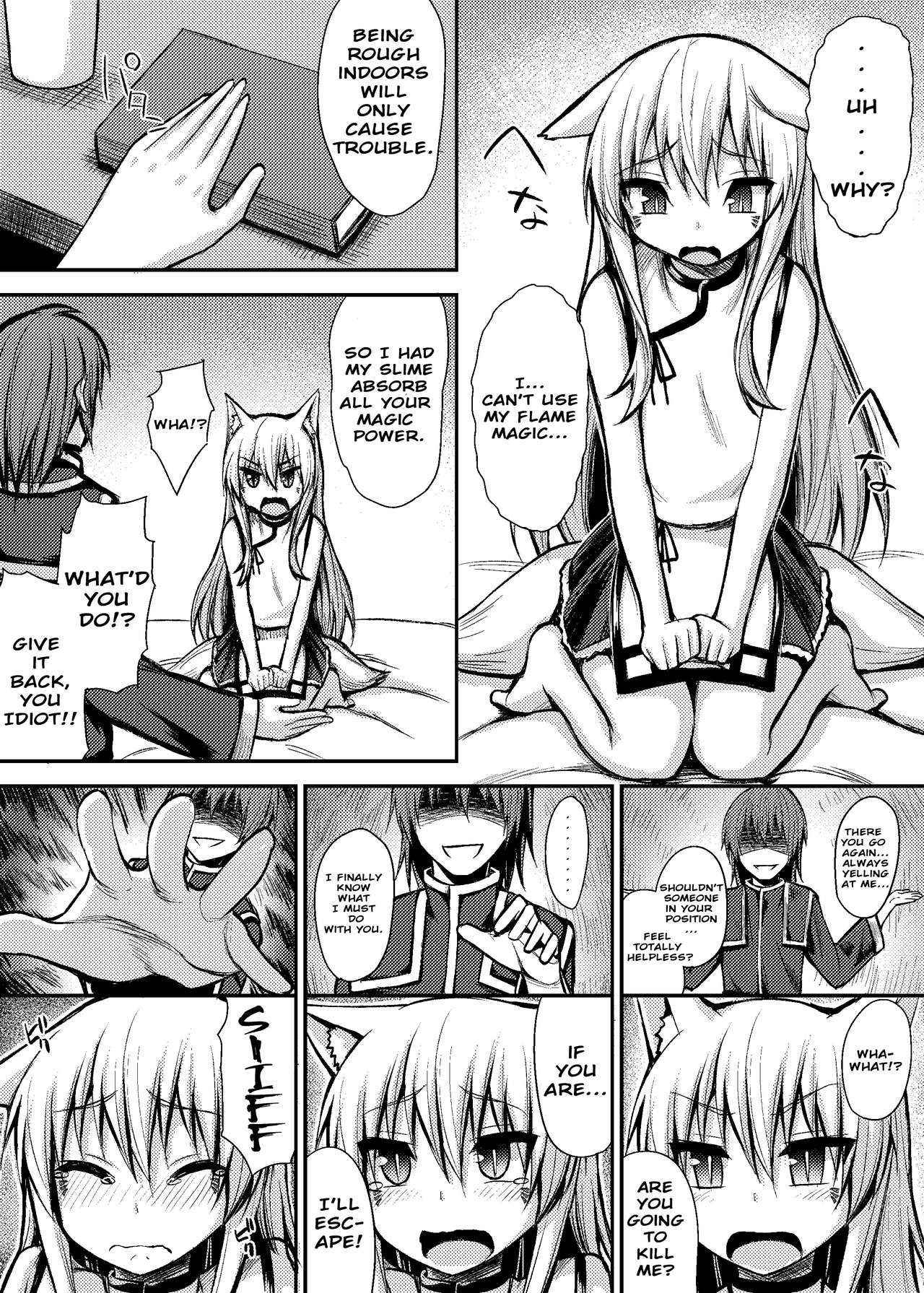 [Yatsuashi-ya (Yatsuashi Matomo)] Itazurazuki no Kitsune Musume ni Oshioki Ecchi Suru Manga | Punishing Sex with a Mischievous Vixen Girl [English] [KonKon]