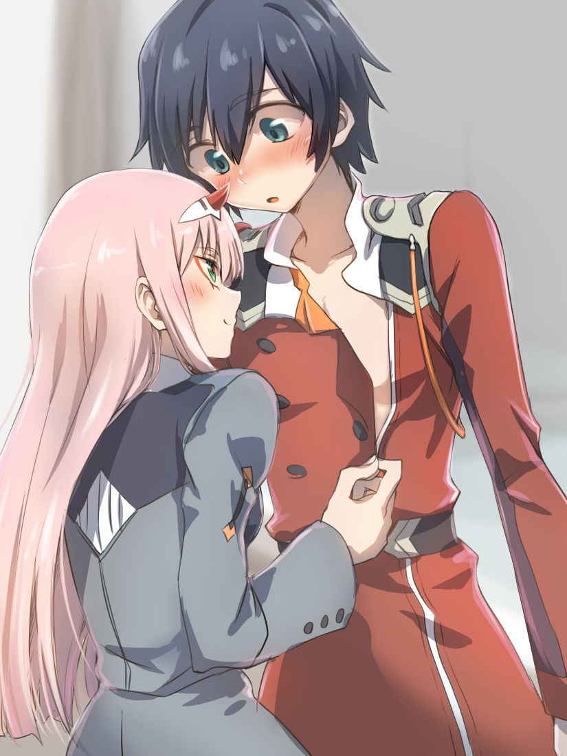 [hr tsu] Hiro Zero Ishou Change Manga (DARLING in the FRANXX) [Chinese] [琴叶汉化]