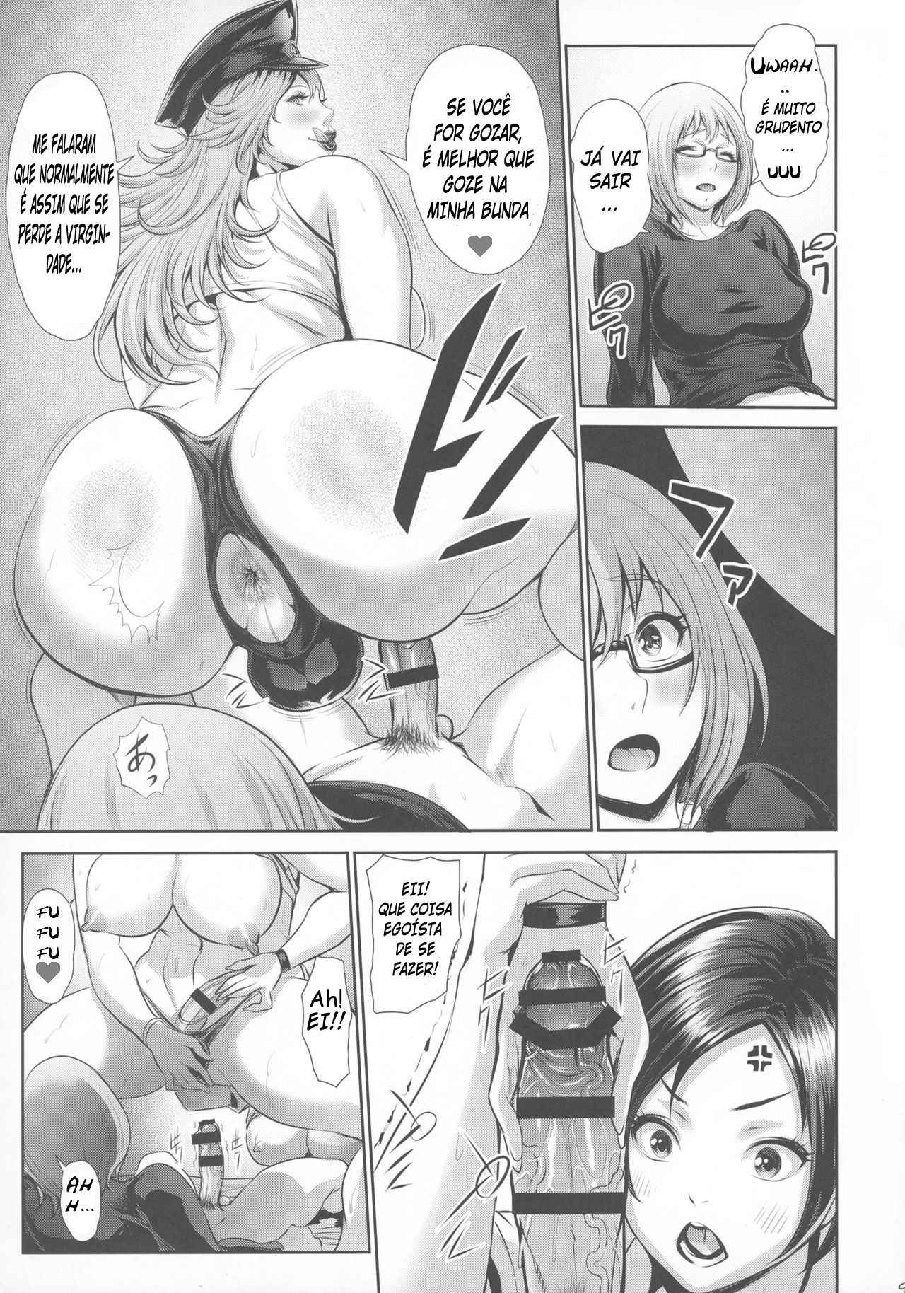 (COMIC1☆10) [Sengoku Joketsu Emaki (Chinbotsu)] Fuuzoku Chinpo Jogakuen | Sexy Penis Woman Academy (Various) [Portuguese-BR]