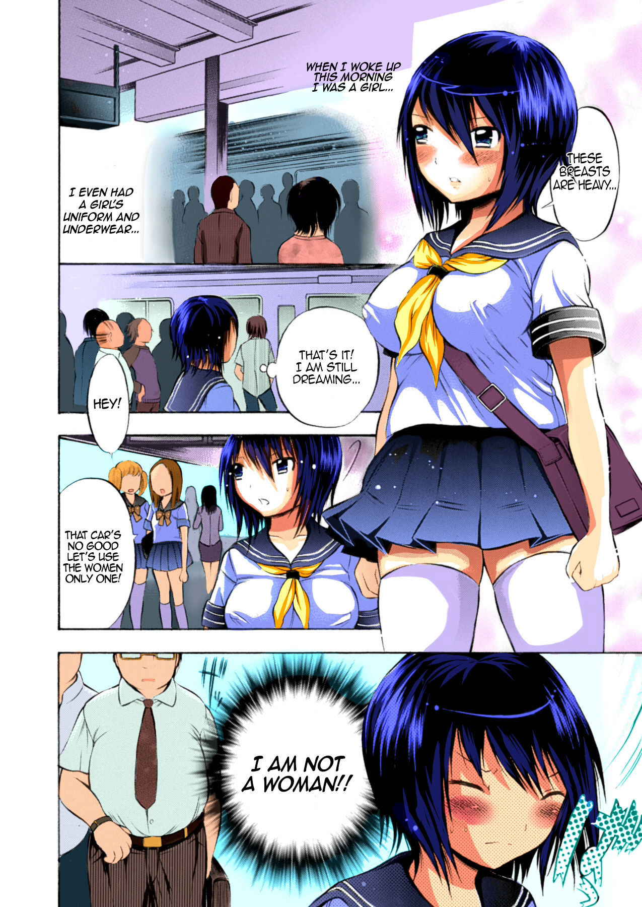 [Psycocko] Henshitsu-kei Shoujo Trans Girl (Trans Girl -Henshitsu-kei Shoujo-) [English] [Colorized] [Decensored] [Digital]