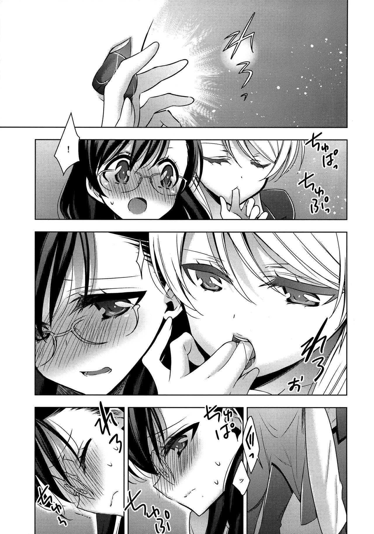 (C91) [Waterfall (Takano Saku)] Hokenshitsu no Tojo Sensei to Ayase Sensei (Love Live!)