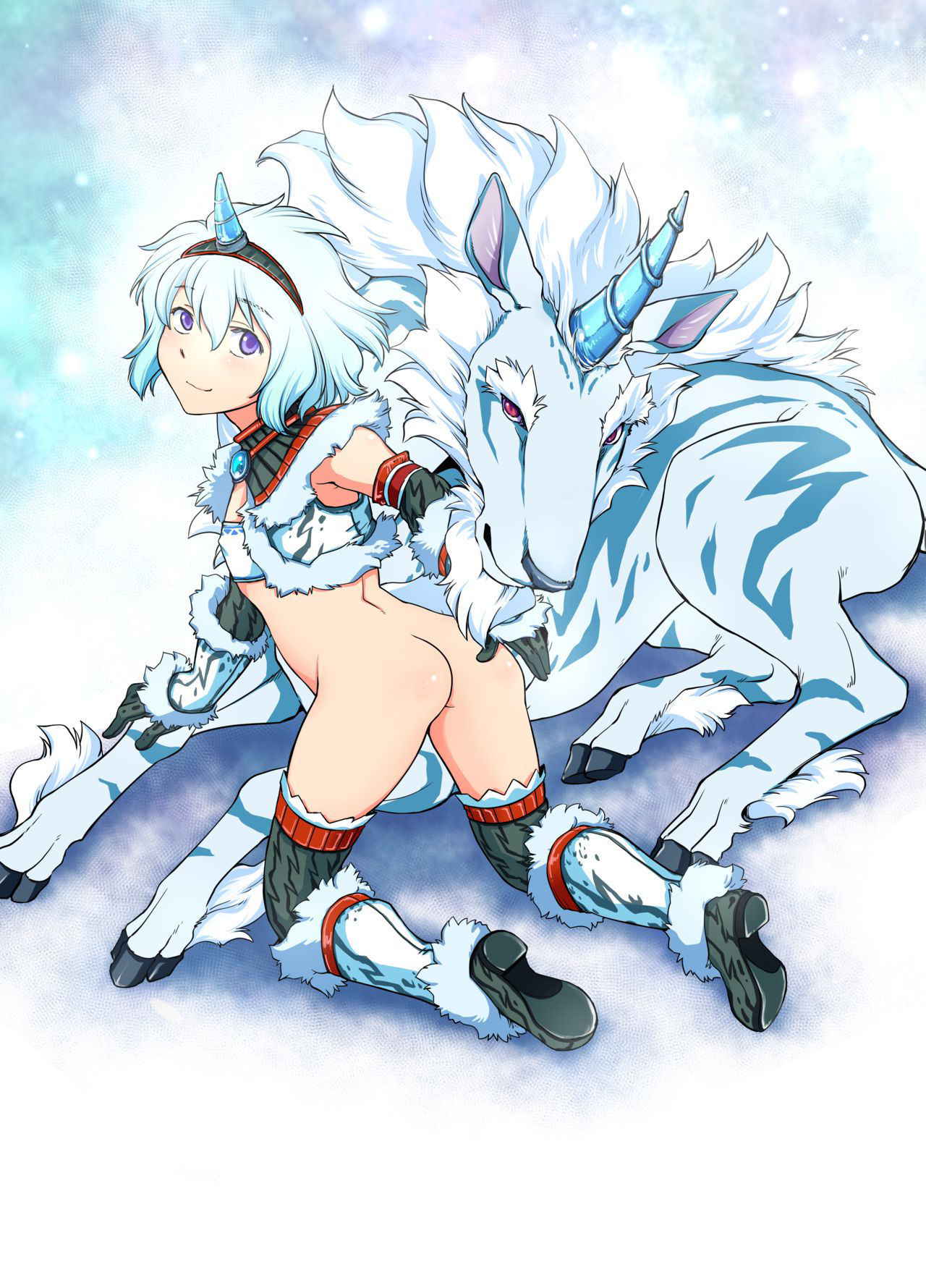 [Kuragakuya (Souko Souji)] Kirin to Narga to Hunter to (Monster Hunter)