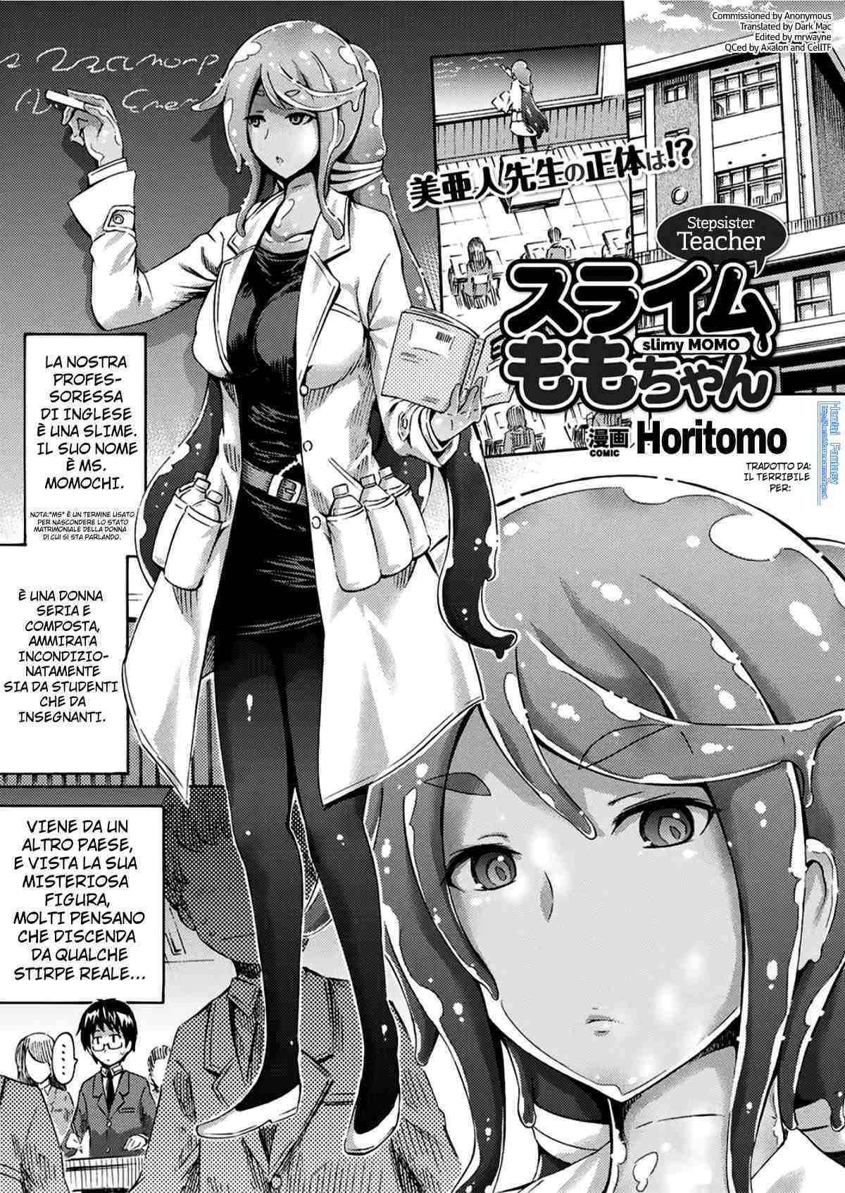 [Horitomo] Gimai Sensei Slime Momo-chan (COMIC Unreal 2017-06 Vol. 67) [Italian] [Hentai Fantasy] [Digital]