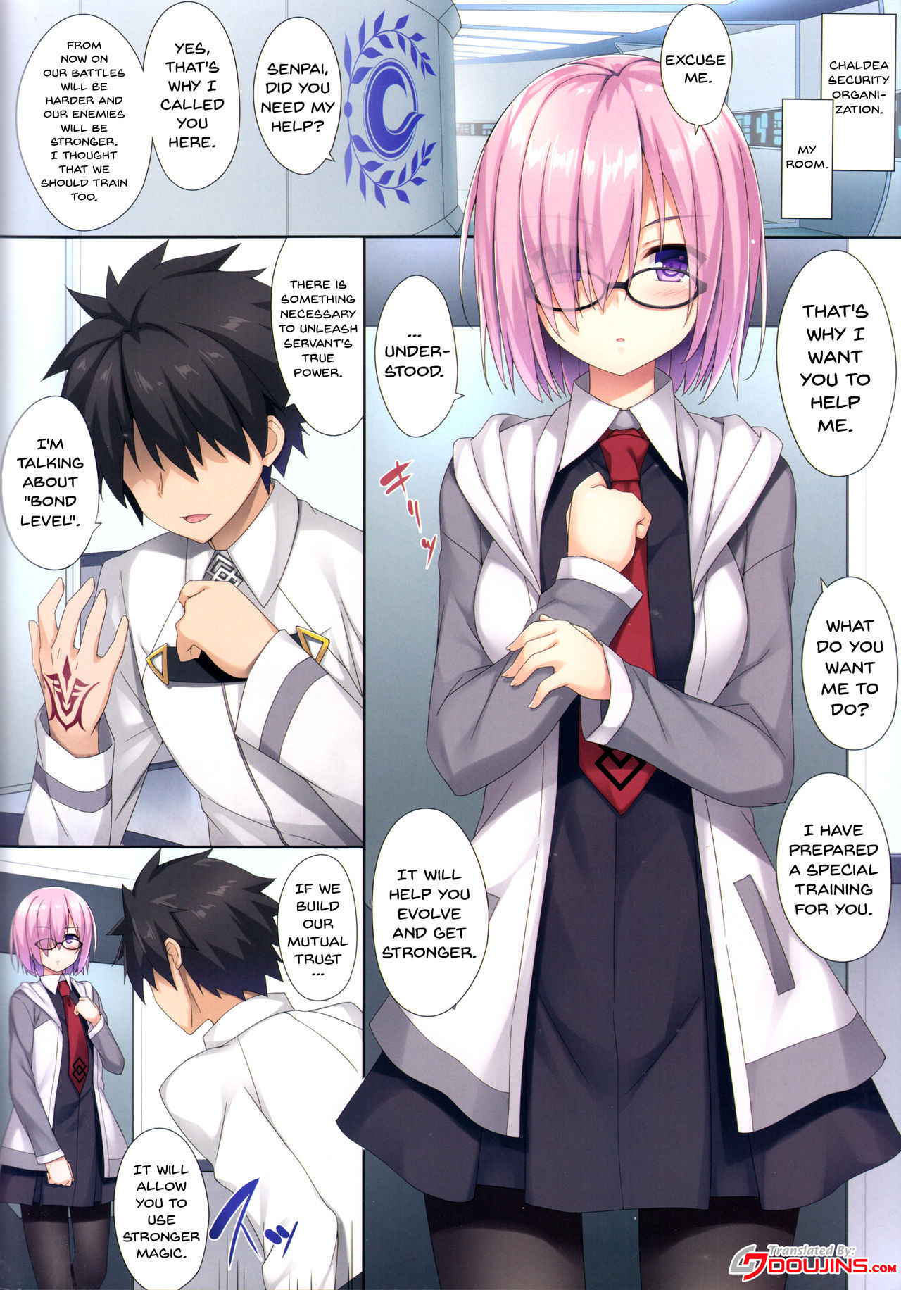 (C92) [Otukimi Koubo (Akizora Momidi)] Mash to Himitsu no Tokkun (Fate/Grand Order) [English] [Doujins.com]