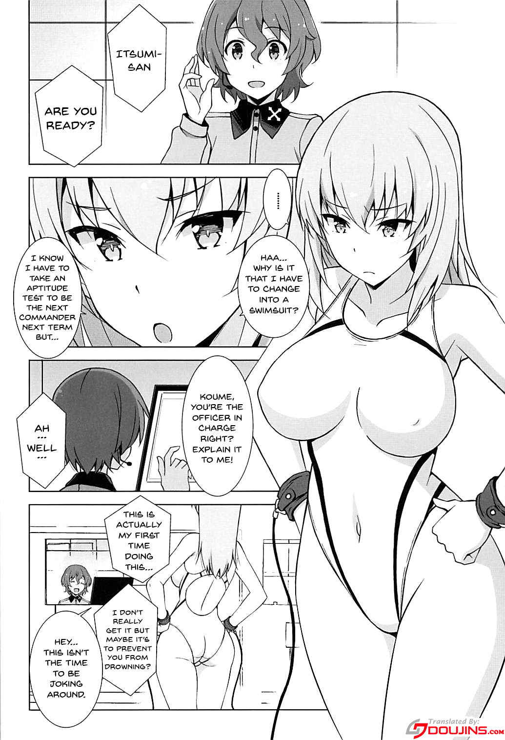 (C93) [Mushimusume Aikoukai (Nakamura Yukitoshi)] Itsumi Erika ga Kusuguri nanka ni Kuppuku Suru Wake ga Nai!! (Girls und Panzer) [English] [Doujins.com]