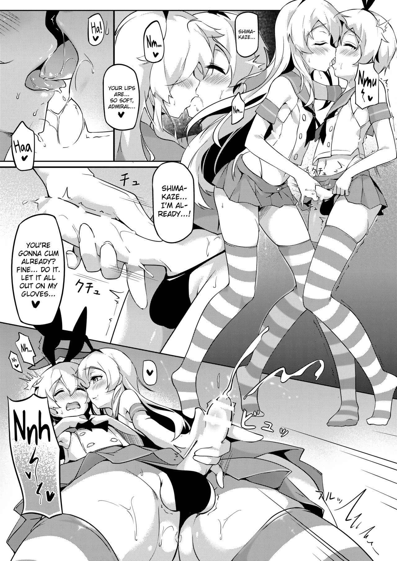 (C92) [Shinsei Lolishota (shuffle, kozi)] Teitoku no Shota Chinpo ga Itakunaru made Shimakaze ga Tomaranai | Shimakaze Wont Stop Until the Little Admirals Dick Starts Hurting (Kantai Collection -KanColle-) [English] [Doujins.com]