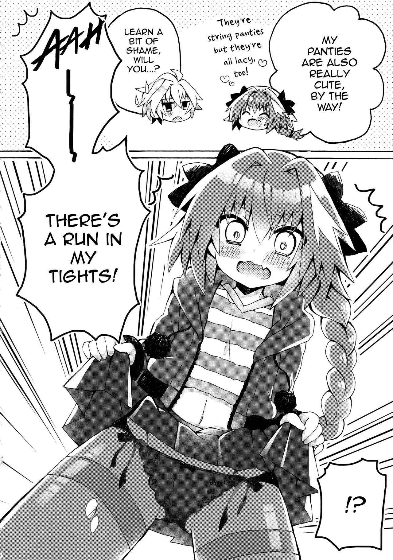 (COMIC1☆13) [cc (Chonko)] Motto Astolfo-kun to Master ga Ecchi Suru Hon (Fate Apocrypha) [English] [mysterymeat3]