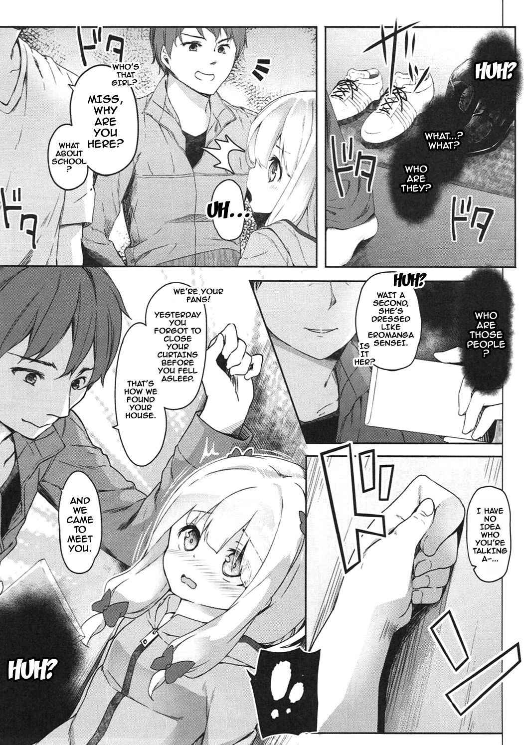 (SC2017 Summer) [Kaname (Siina Yuuki)] Yatta ne Sagiri-chan Shiryou ga Fueru ne! | We Did It. Sagiri-chan's Materials Are Increasing, Huh! (Eromanga Sensei) [English] [Doujins.com]