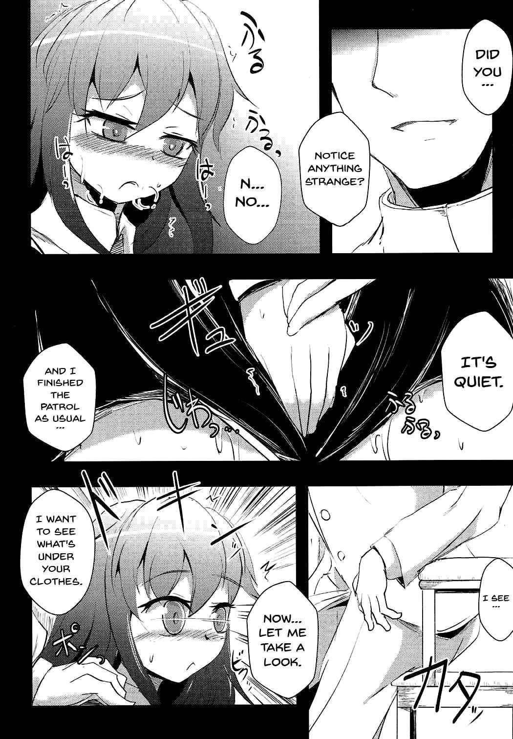 (Gunreibu Shuho & Houraigekisen! Yo-i! Goudou Enshuu) [Yamotodou Rakugakiichi (yamoto)] Shimobashira (Kantai Collection -KanColle-) [English] [Doujins.com]