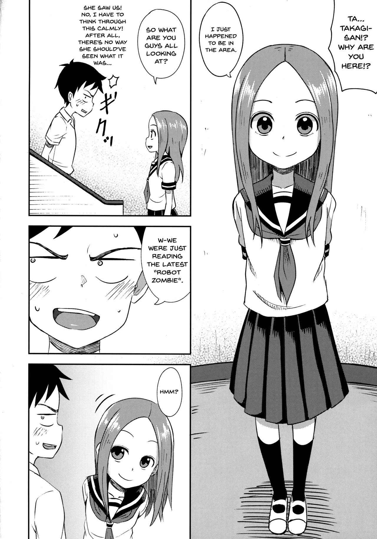 (SC2018 Spring) [Tonkotsu Fuumi (Poncocchan)] Takagi-san escalate (Karakai Jouzu no Takagi-san) [English] [Doujins.com]