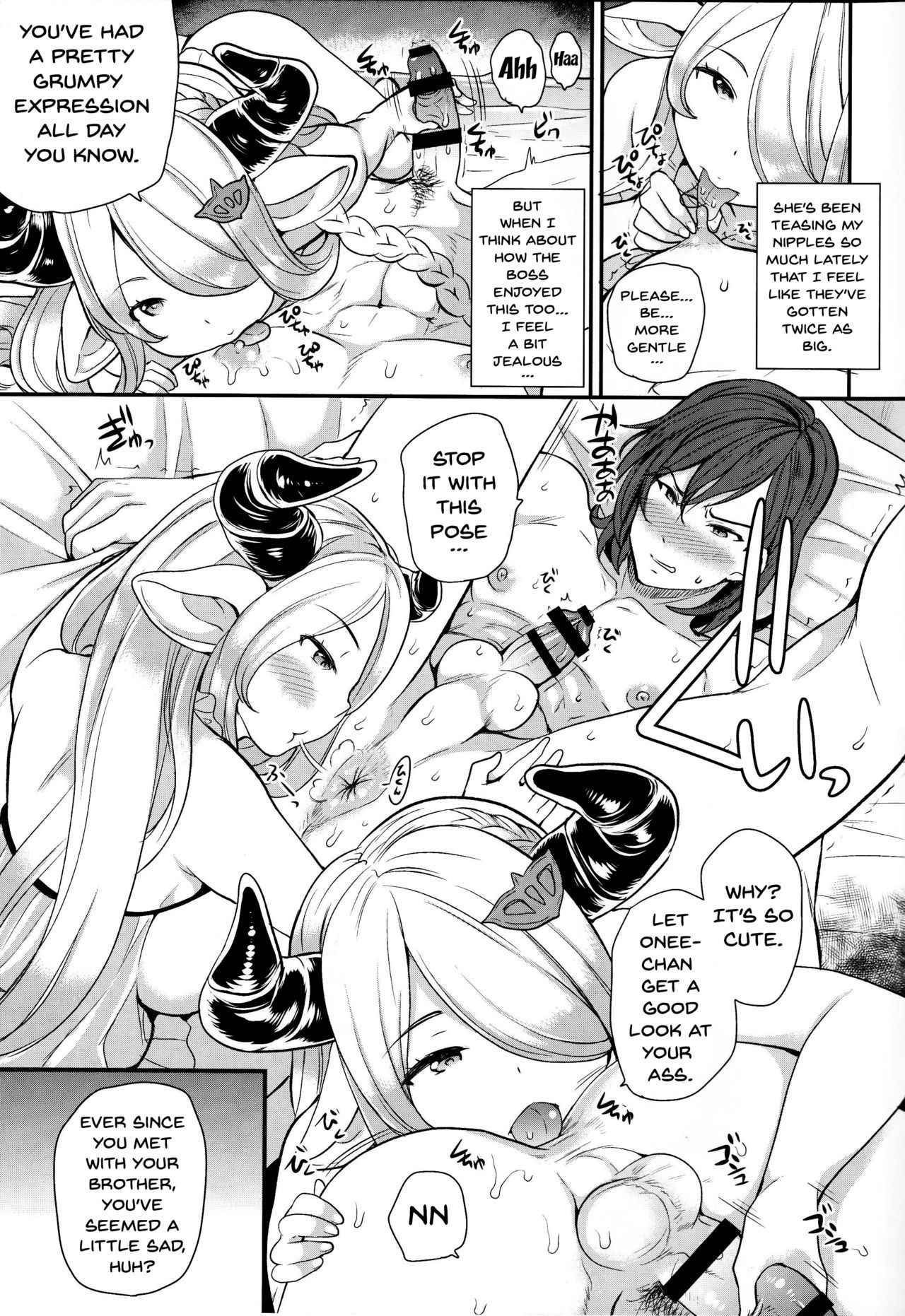 (C91) [Momoiro-Rip (Sugar Milk)] Onee-san to Per-chan (Granblue Fantasy) [English] [Doujins.com]