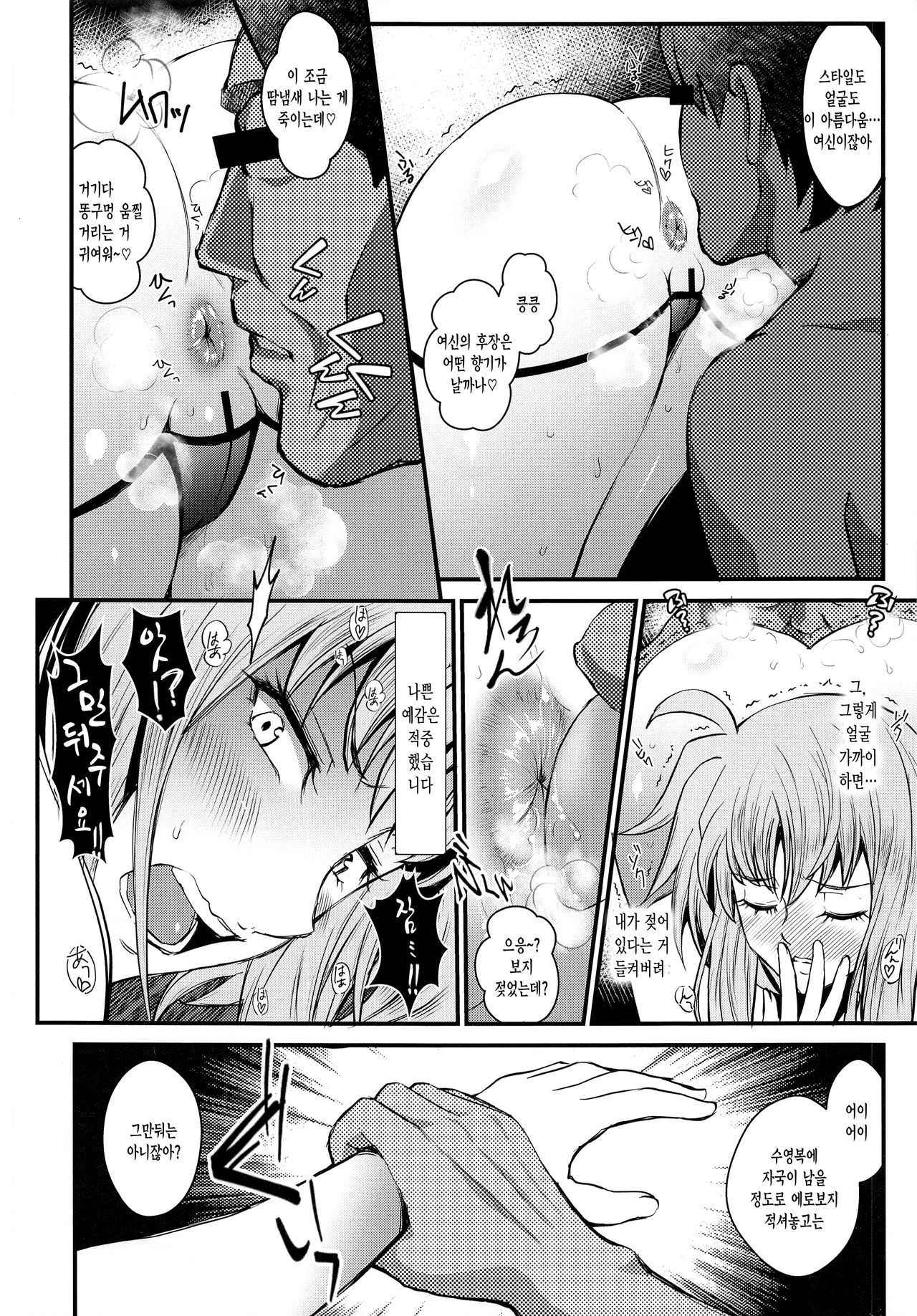 (C93) [Metabocafe Offensive Smell Uproar (Itachou)] F3 -Wana Ochi- (Mahou Shoujo Lyrical Nanoha) [Korean]