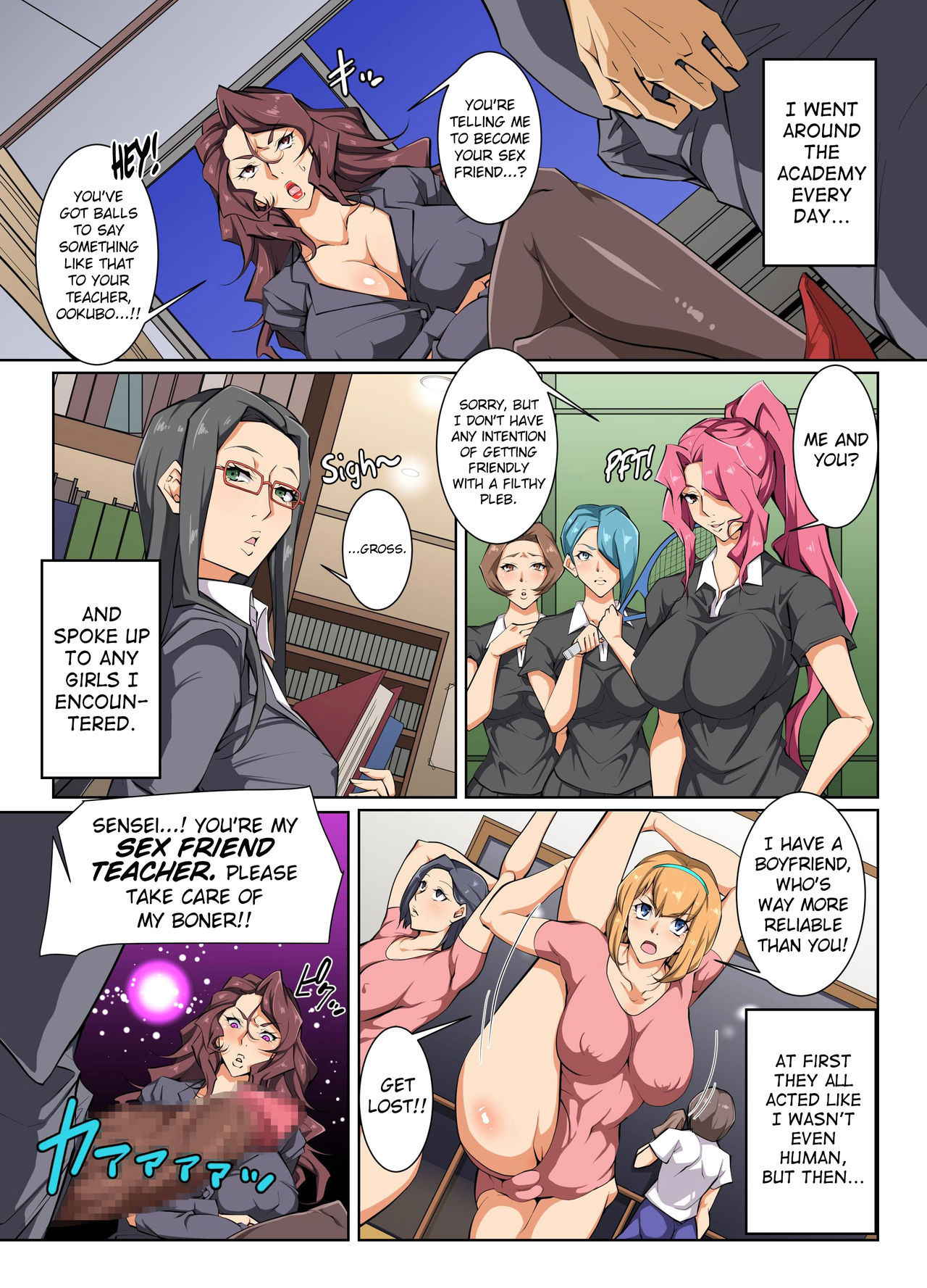 [Execio] Donna Ko mo SeFri ni Dekichau Saiminjutsu o Te ni Ireta!? | I've Obtained a Hypnotic Power That Lets Me Turn Any Girl Into a Sex Friend!? [English] [Doujins.com]