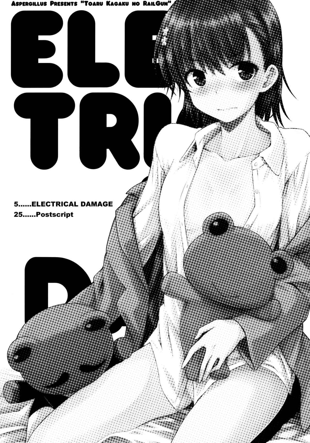 (C91) [Aspergillus (Okara)] ELECTRICAL DAMAGE (Toaru Kagaku no Railgun) [English] [Doujins.com]