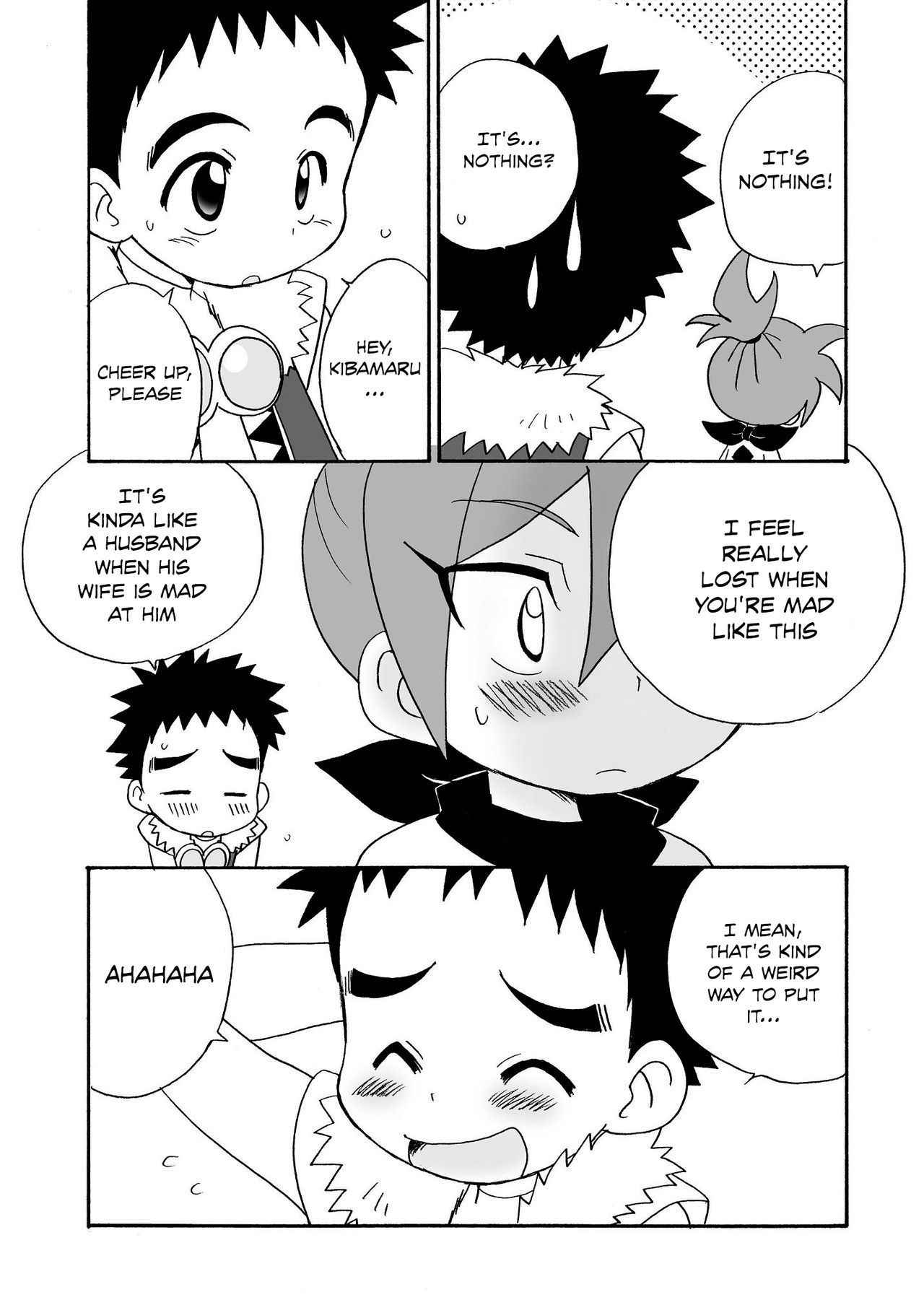 (Shota Scratch 21) [Kurikomi (Adachi Himiko)] Koisuru Banana (Tanken Driland) [English] {Shotachan}