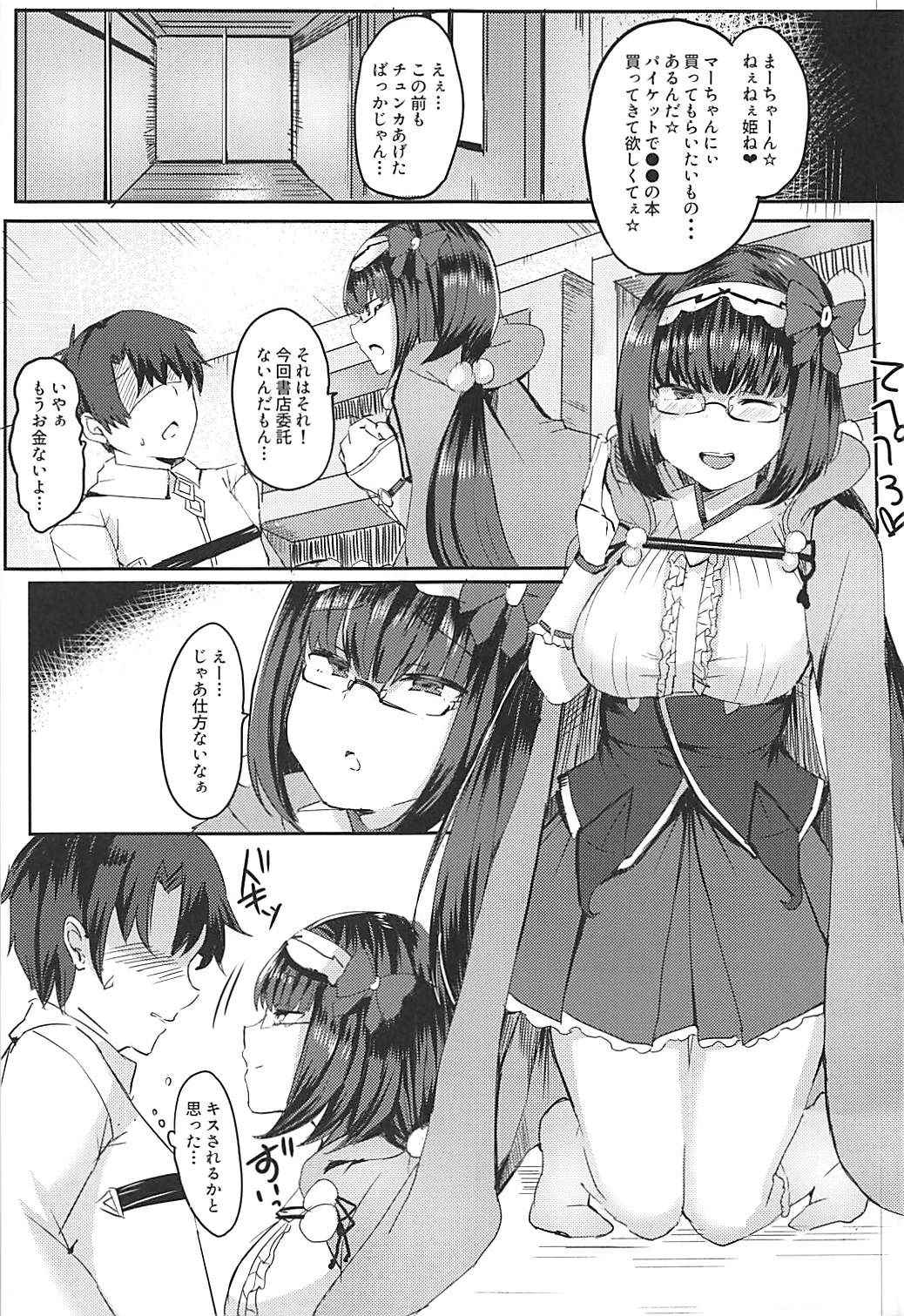 (COMIC1☆13) [Subliminal Daikaiten (Sabujiroko)] Hime ni Mitsuide Shiboraretai! (Fate/Grand Order)