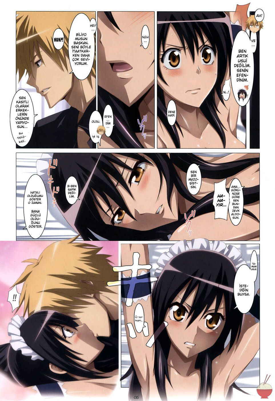 (C79) [Yowatari Kouba (Jet Yowatari)] Meid in Maid-sama! (Kaichou wa Maid-sama!) [Turkish] [ECCHİF42]