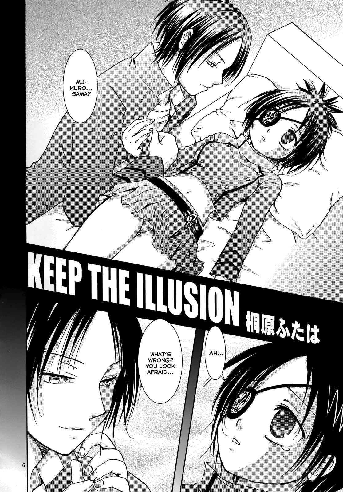 (C72) [Kotonoya (Kirihara Futaha)] KEEP THE ILLUSION (Katekyo Hitman REBORN!) [English] [ECHO-CHAN]