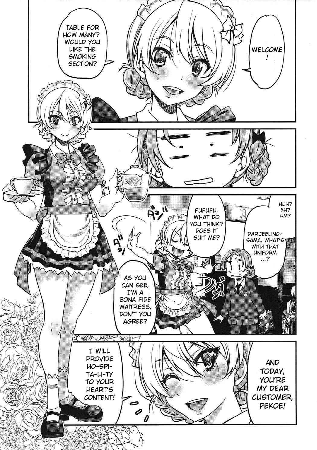 (COMIC1☆11) [Ponyfarm (Inoue Yoshihisa)] Darjeeling-sama no Drink Bar | Darjeeling-sama's Drink Bar (Girls und Panzer) [English] [CrowKarasu]