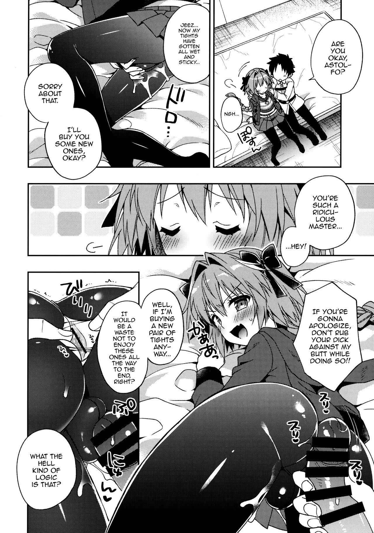 (COMIC1☆13) [R kaffy (Aichi Shiho)] Master! Boku no Tights o Yabukanaide!! (Fate Grand Order) [English] [mysterymeat3]