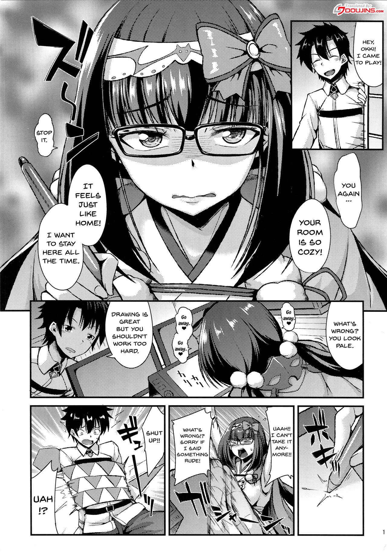 (COMIC1☆13) [ENNUI (Nokoppa)] Muramura Osakarihime (Fate/Grand Order) [English] {Doujins.com}