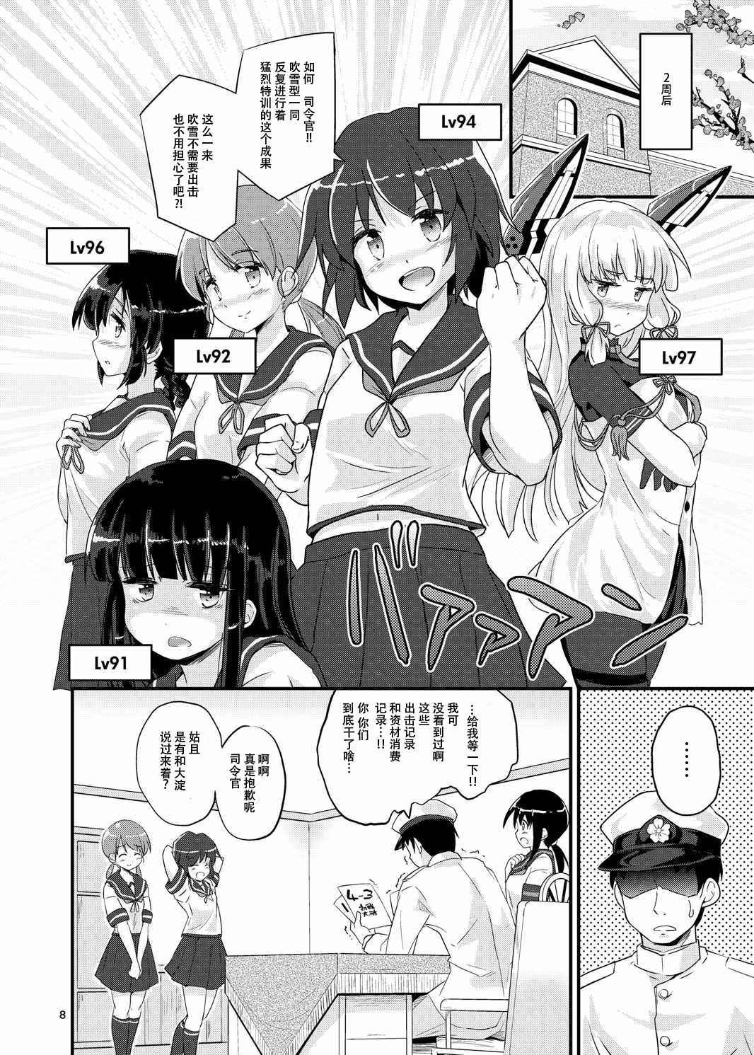 (C88) [Pixel Cot. (Habara Meguru)] Fubuki, Ninmu Suikou Shimasu! (Kantai Collection -KanColle-) [Chinese] [脸肿汉化组]