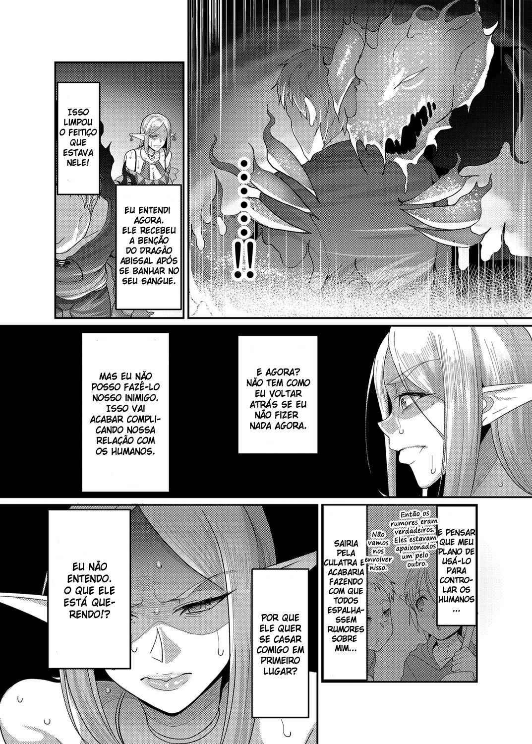 [B.B.T.T. (Yamamoto Zenzen)] Takabisha Elf Kyousei Konin!! [Portuguese-BR] [Hentai Season] [Digital]