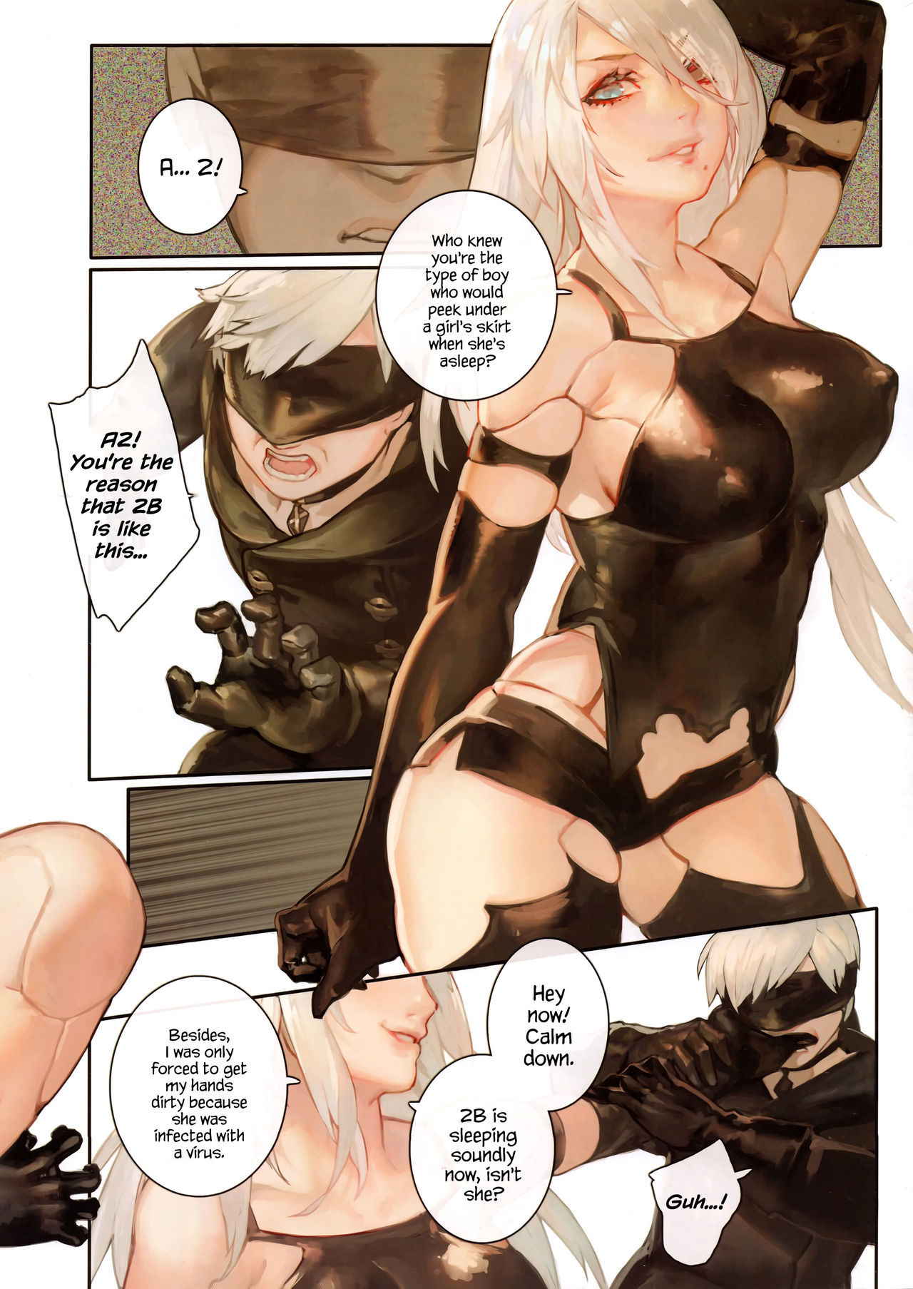 (FF31) [Aoinhatsu (Aoin)] A29S2B (NieR:Automata) [English] {Hennojin}