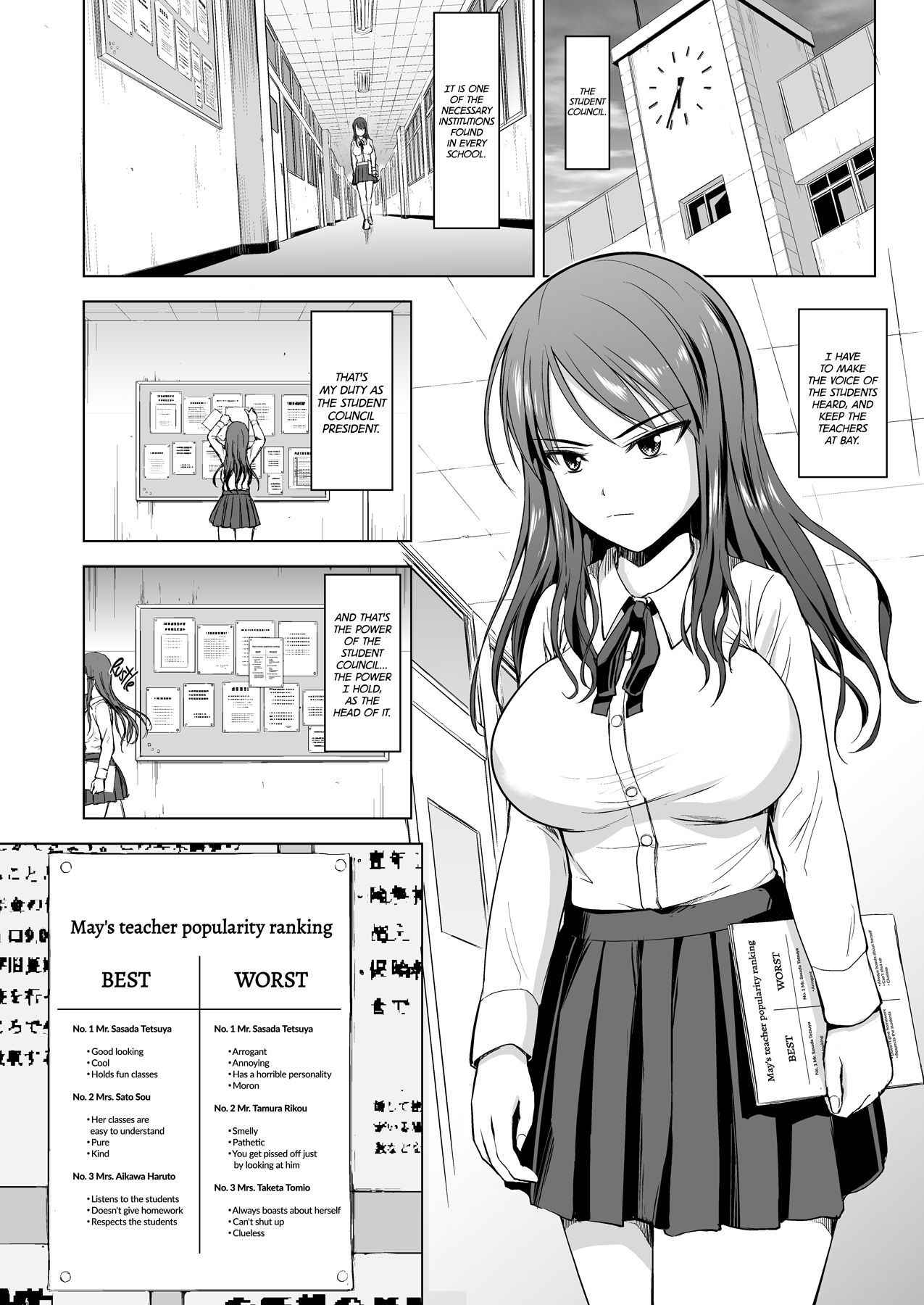 [Dainichakai]The Pissing Student Council President's Training [english][digital] [2d-market] decensored