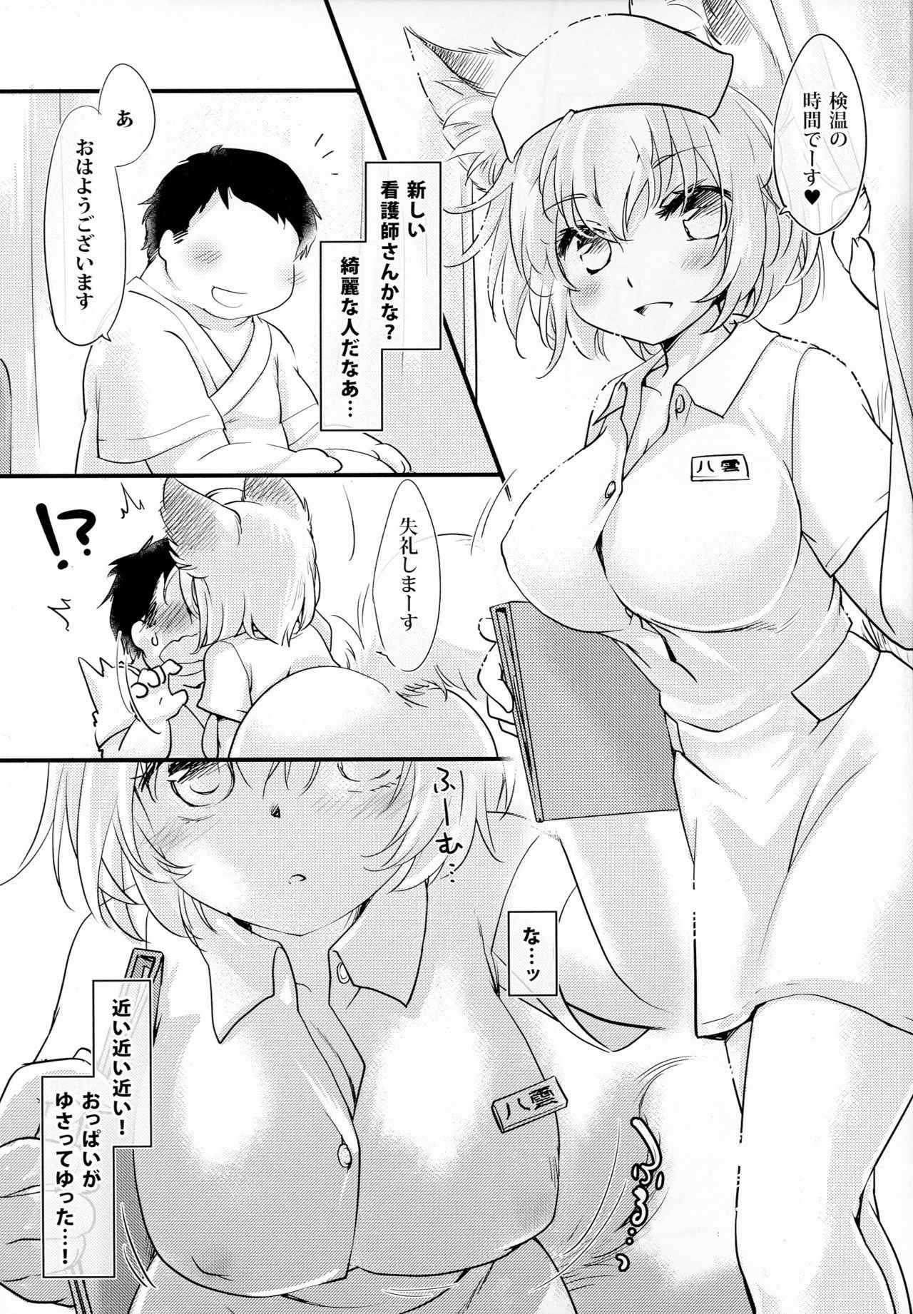 (Reitaisai 15) [Hinaprin (Ikuta Takanon)] Nurse Bitch Ran-sama R18 (Touhou Project)