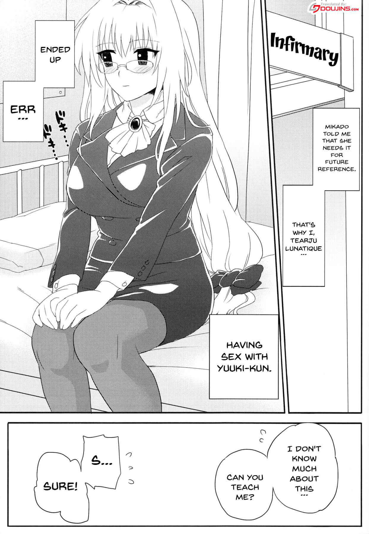 (C82) [MURDERHOUSE (Workaholic)] Oshiete Rito-Kun! (To LOVE-Ru) [English] {Doujins.com}