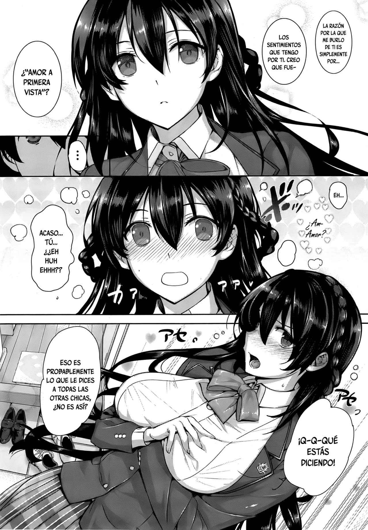 [Katsurai Yoshiaki] Shiramine Hibiki no Ryoukan Nisshi (COMIC X-EROS＃17) [Spanish] [playguitar103]