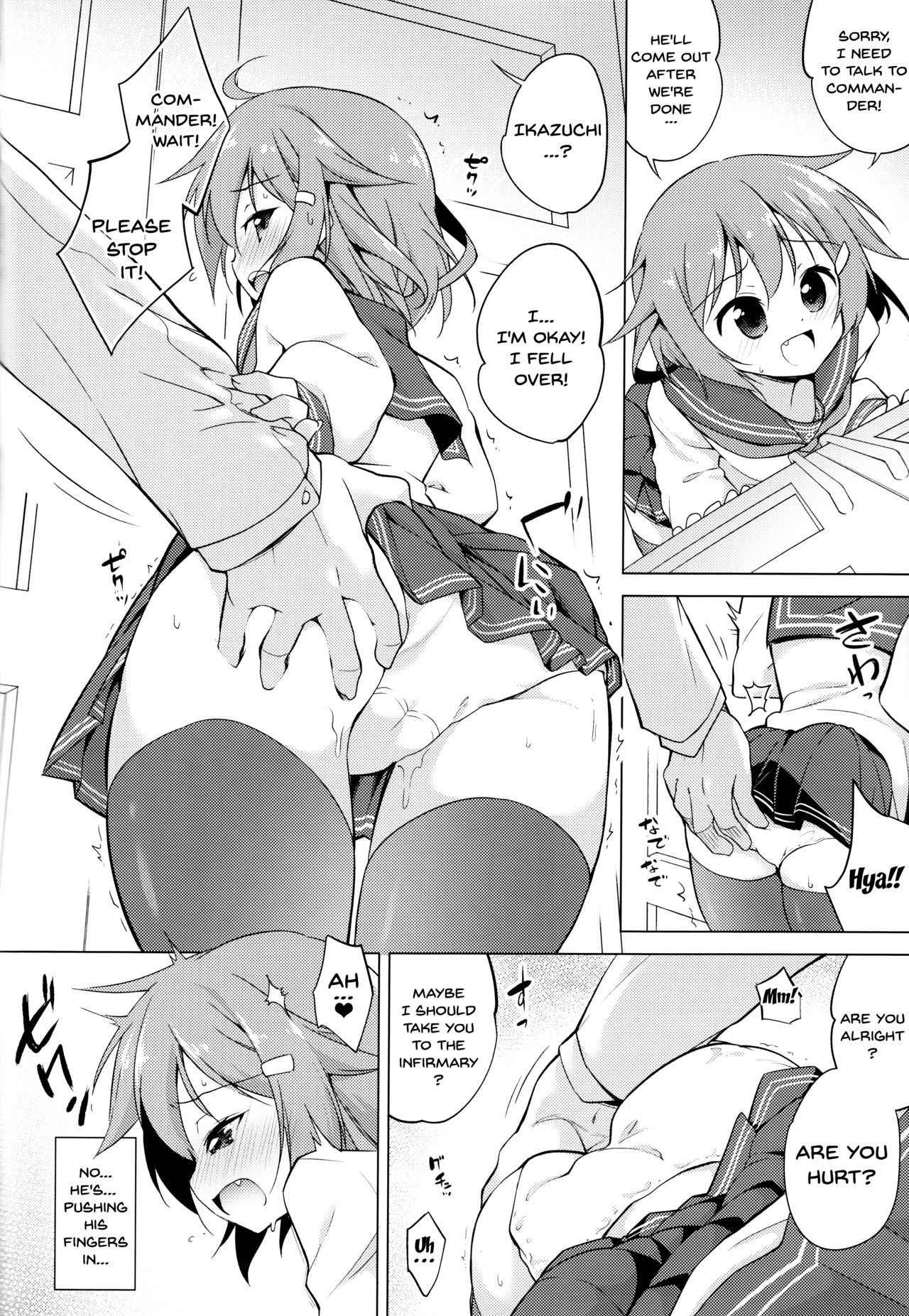 (Houraigekisen! Yo-i! 38Senme) [Chihagura (Hachi)] Okotowari Ikazuchi-chan | I Refuse Ikazuchi-chan (Kantai Collection -KanColle-) [English] {Doujins.com}