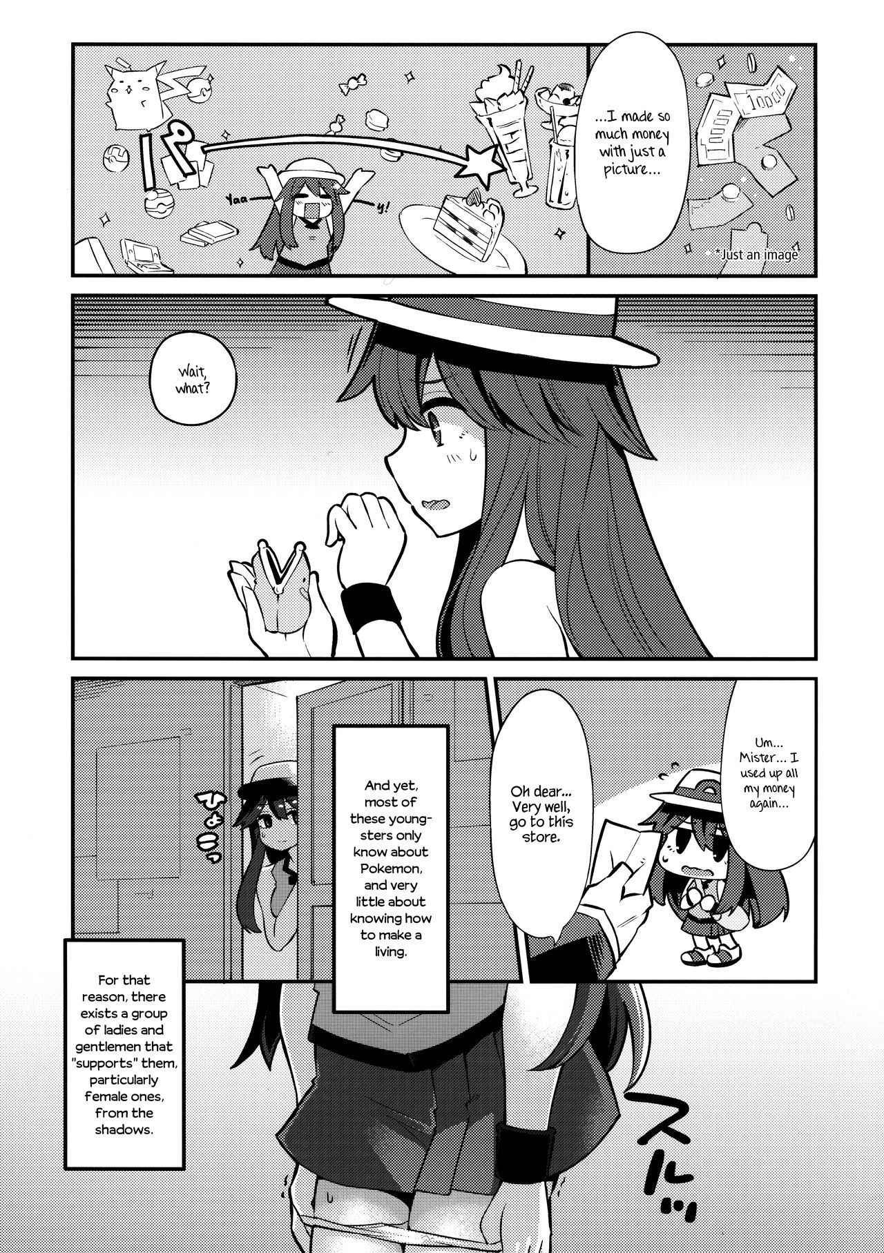 (C89) [Showa Saishuu Sensen (Hanauna)] Leaf-chan no H na Okozukai Kasegi | Leaf-chan Doing Lewd Things for Money (Pokémon) [English] [jatrans]