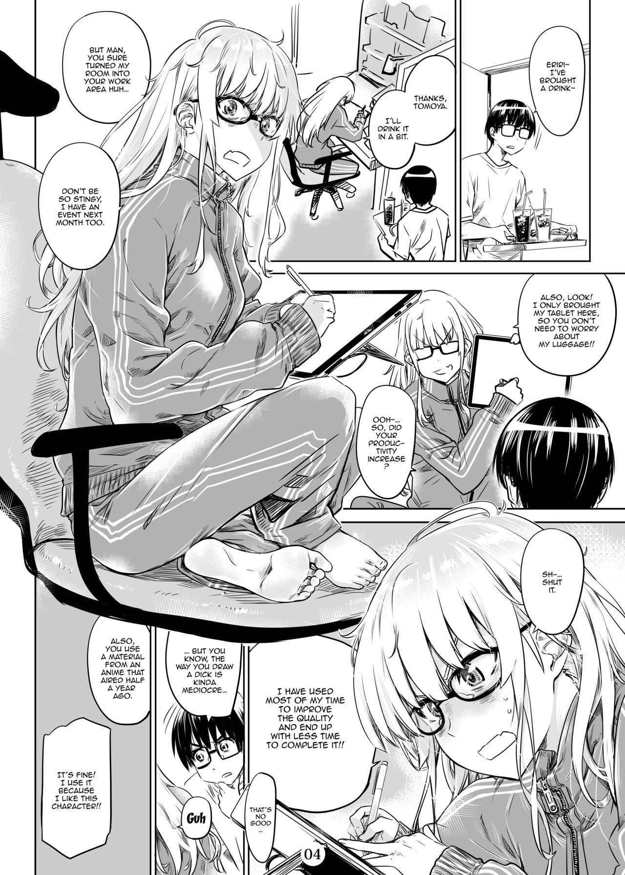 [MARUTA Production (MARUTA)] Saenai Ero Doujin Sensei no Kudokikata | How to Seduce a Skillful Doujin Author (Saenai Heroine no Sodatekata) [English] {Doujins.com} [Digital]