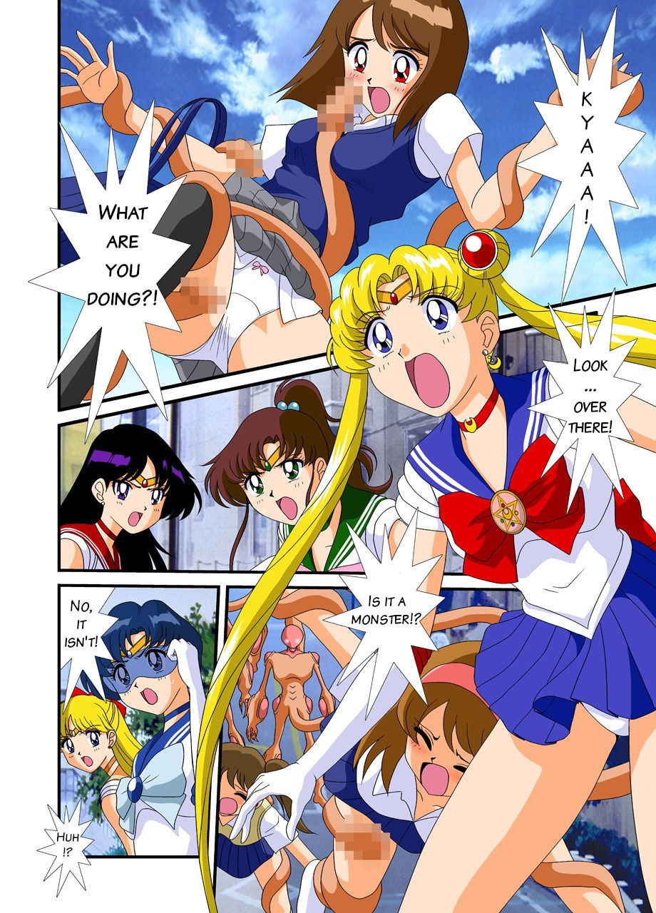 [G-Nose (LOVIN' NOSE)] Pretty Soldier Sailor M**n: Breeders from Another World (Sailor Moon) (English)