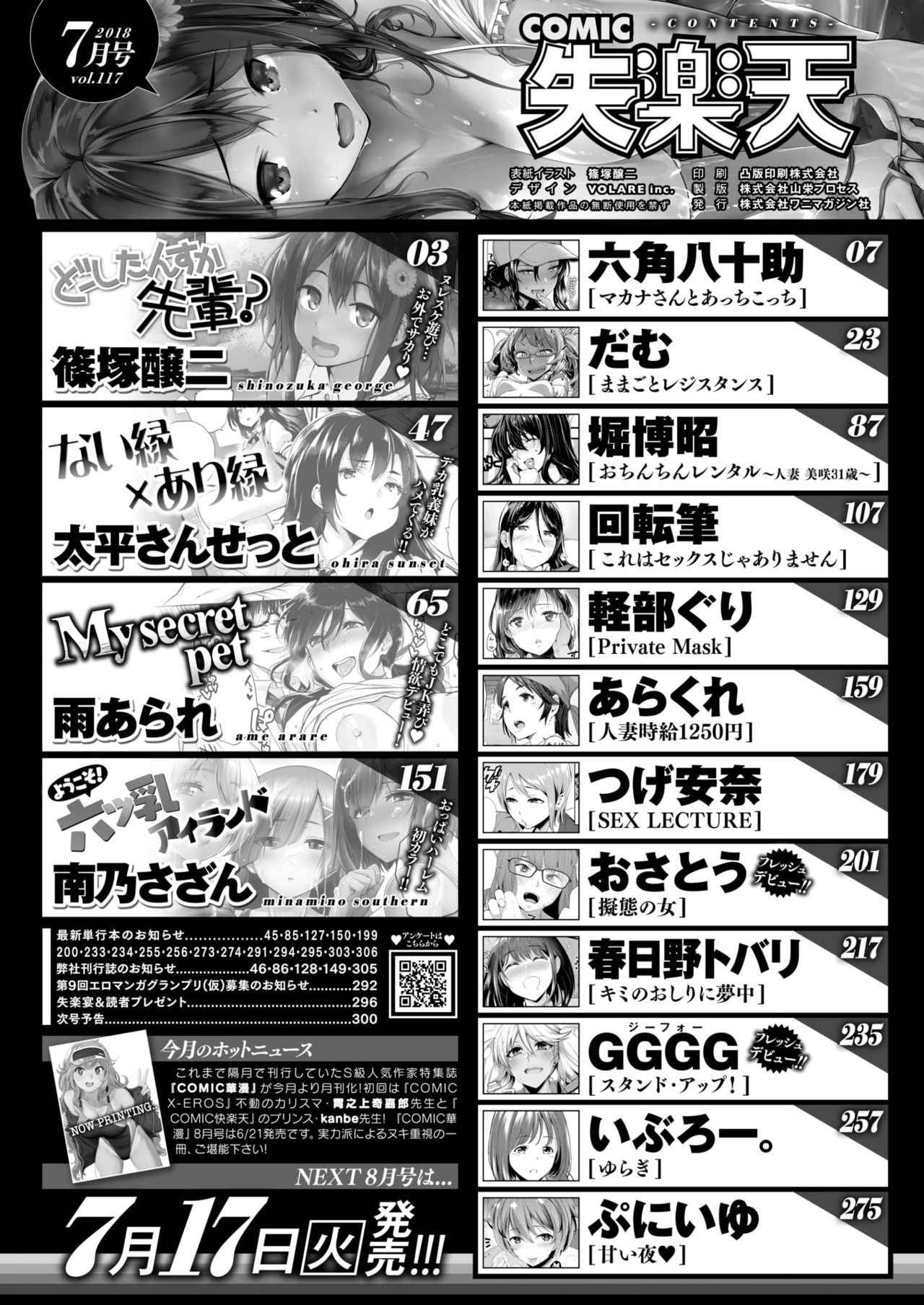 COMIC Shitsurakuten 2018-07 [Digital]