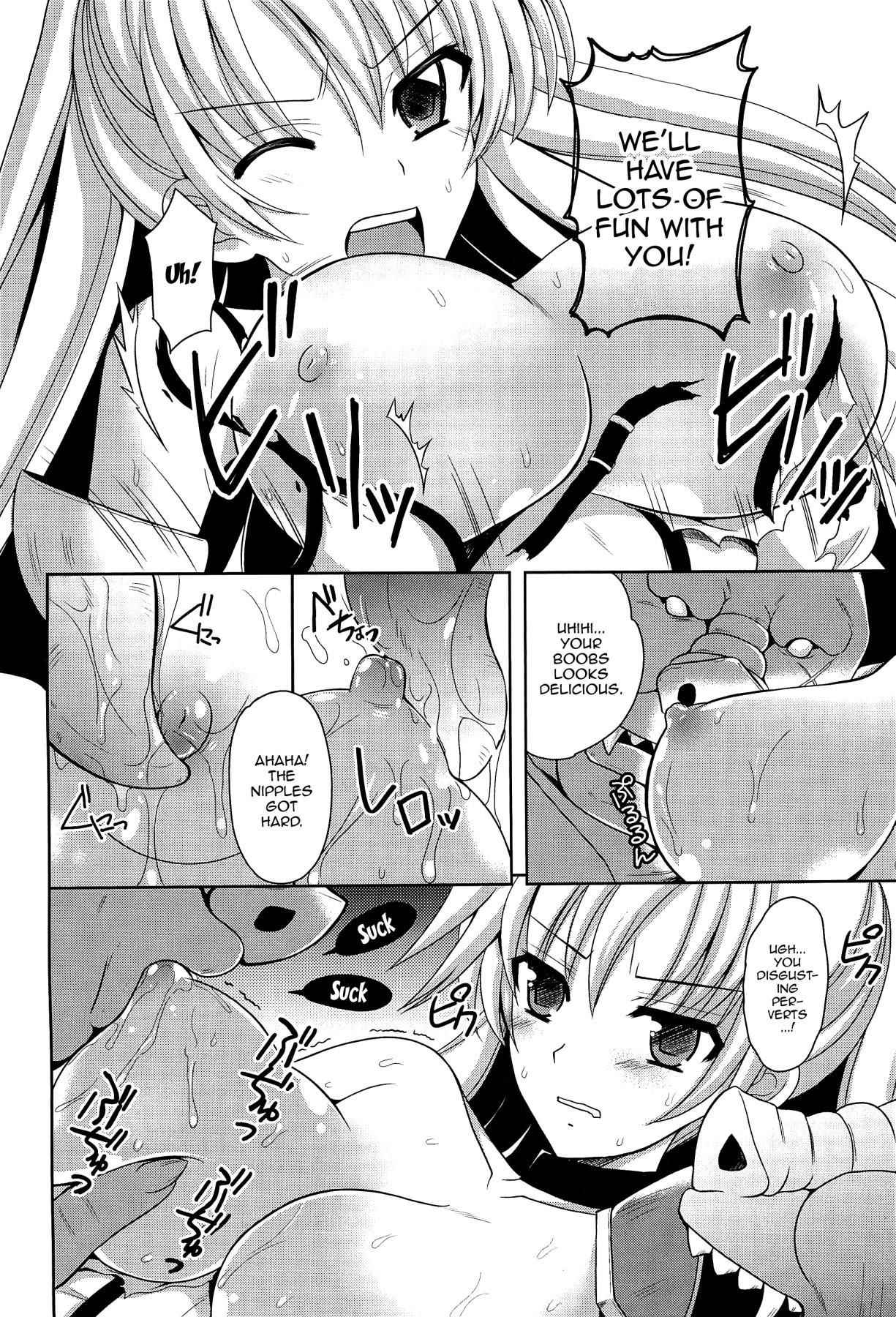 (COMIC1☆7) [Chococornet (Tenro Aya)] Onna Senshi o Haramasero | Fuck The Female Warrior [English] {Doujins.com}