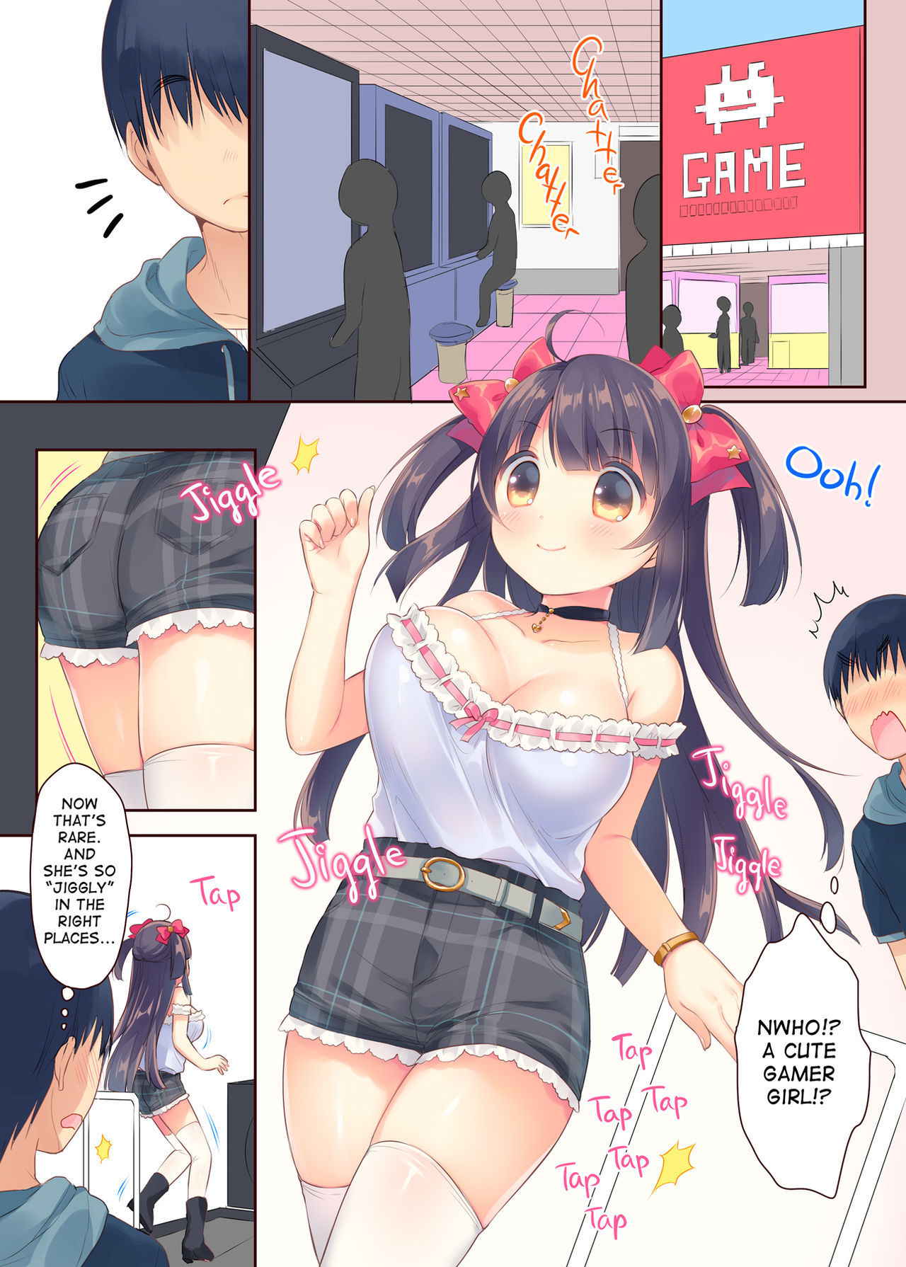 [Triangle! (Usashiro Mani)] GaCen Hime to DT Otoko no Ichaicha Kozukuri Love Sex | Arcade Princess And a Virgin Boy Who Make Out And Have Lovey-Dovey Baby-Making Sex [English] [2d-market.com] [Decensored] [Digital]