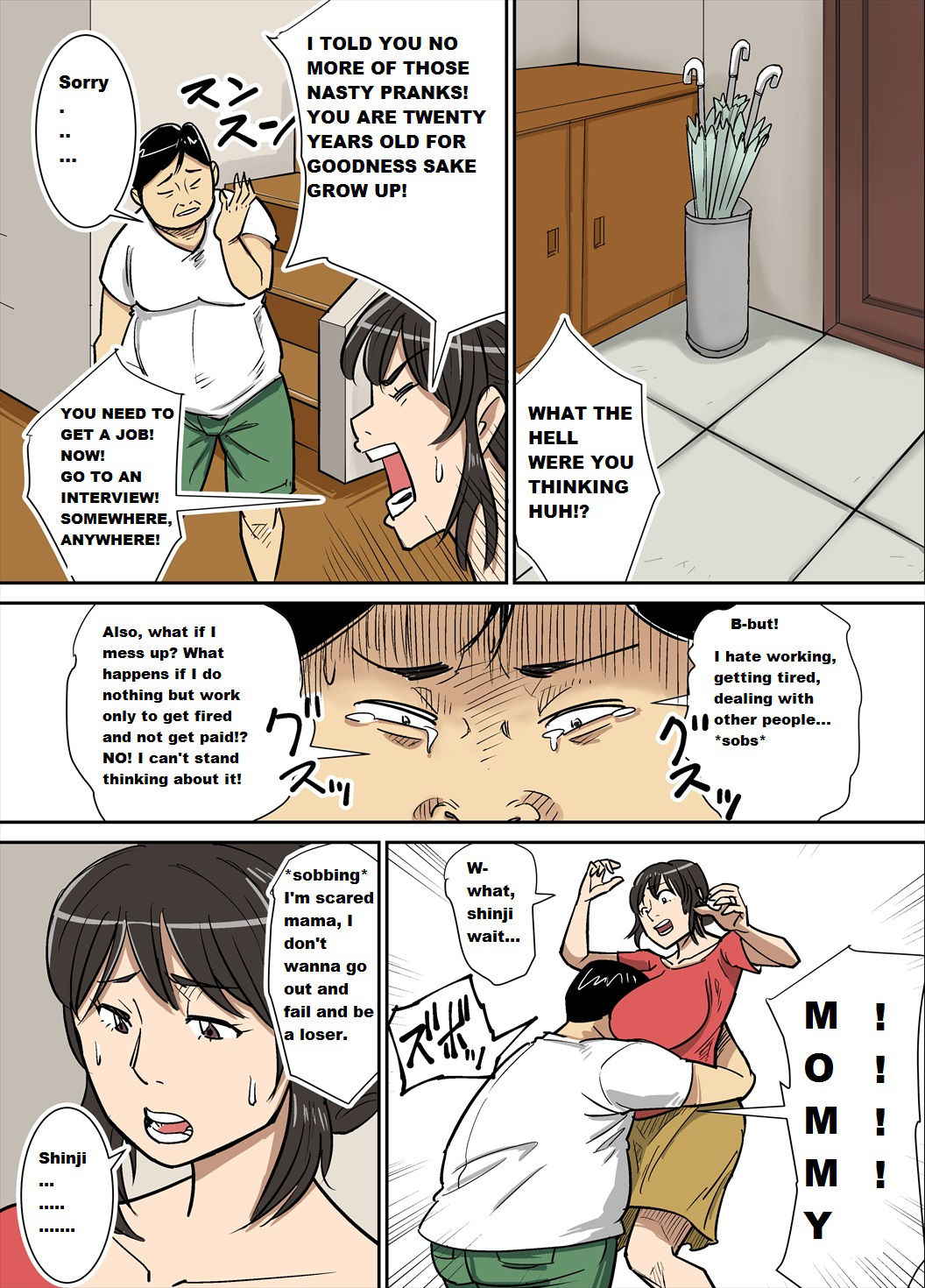 [Nobishiro] Shinji to Mama [English]