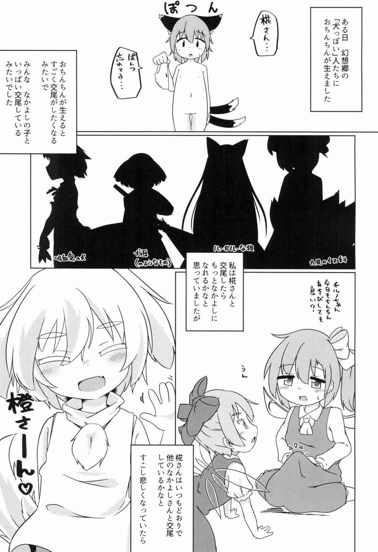 (C93) [Mofu Shippo Lab (Subaru.)] Wanko no Tadashii Shitsuke Kata (Touhou Project)