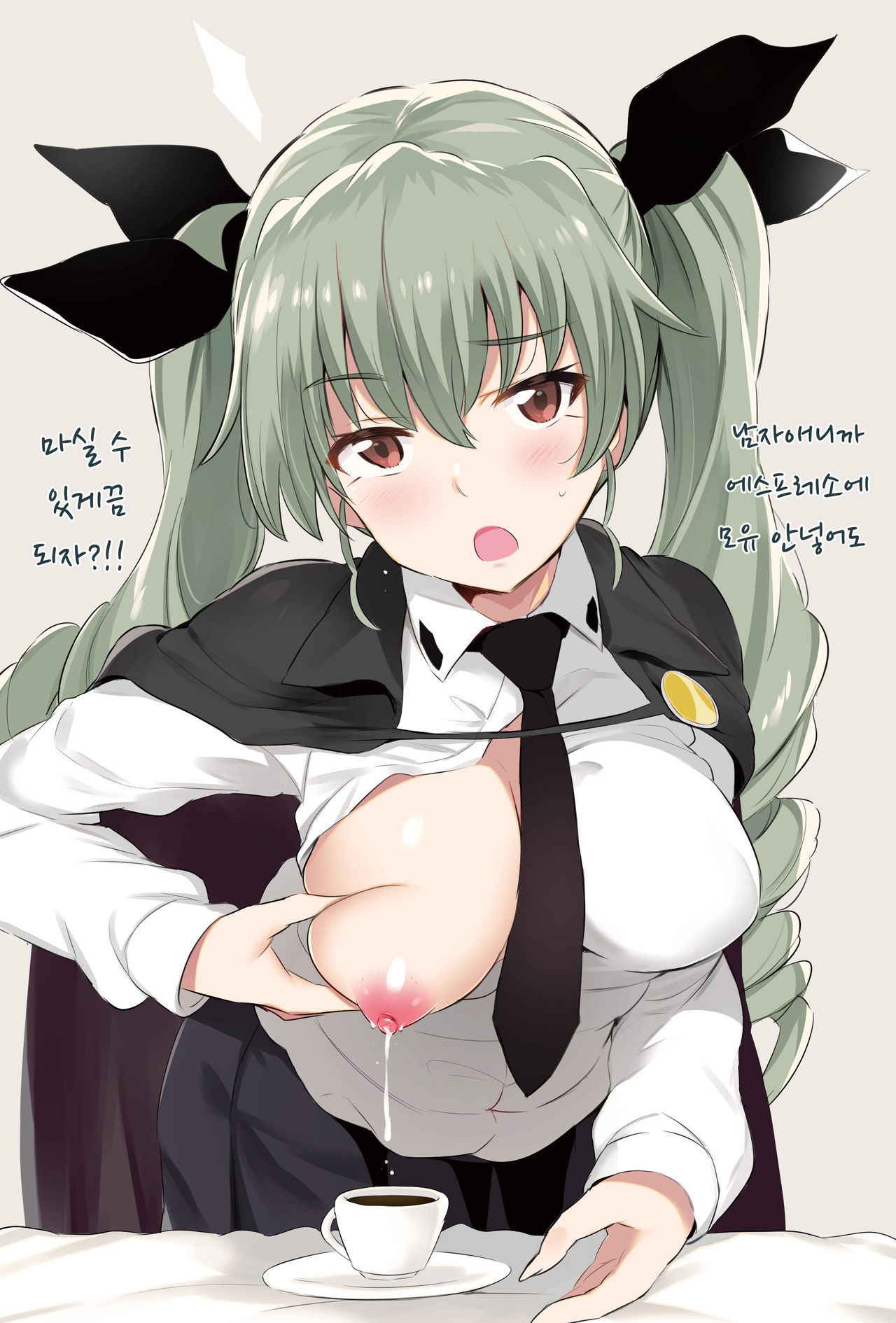 (C92) [Jack to Nicholson (NoriPachi)] GirlPan Bonyuubu. | 걸판 모유부. (Girls und Panzer) [Korean] [Mercury]