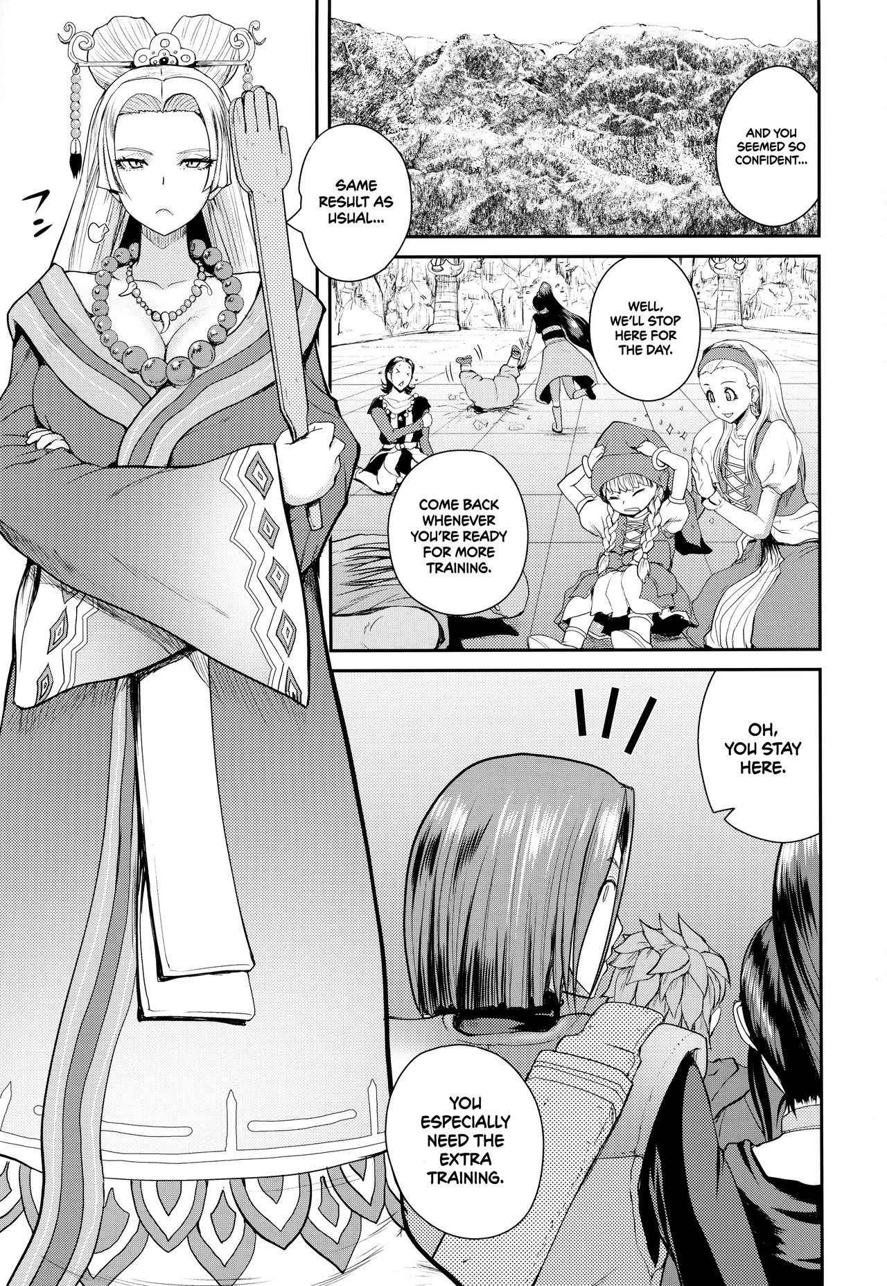 (COMIC1☆13) [Quick kick Lee (Yoshimura Tatsumaki)] Ane-san Nyoubou | An Older Wife (Dragon Quest XI) [English] =TLL + mrwayne=