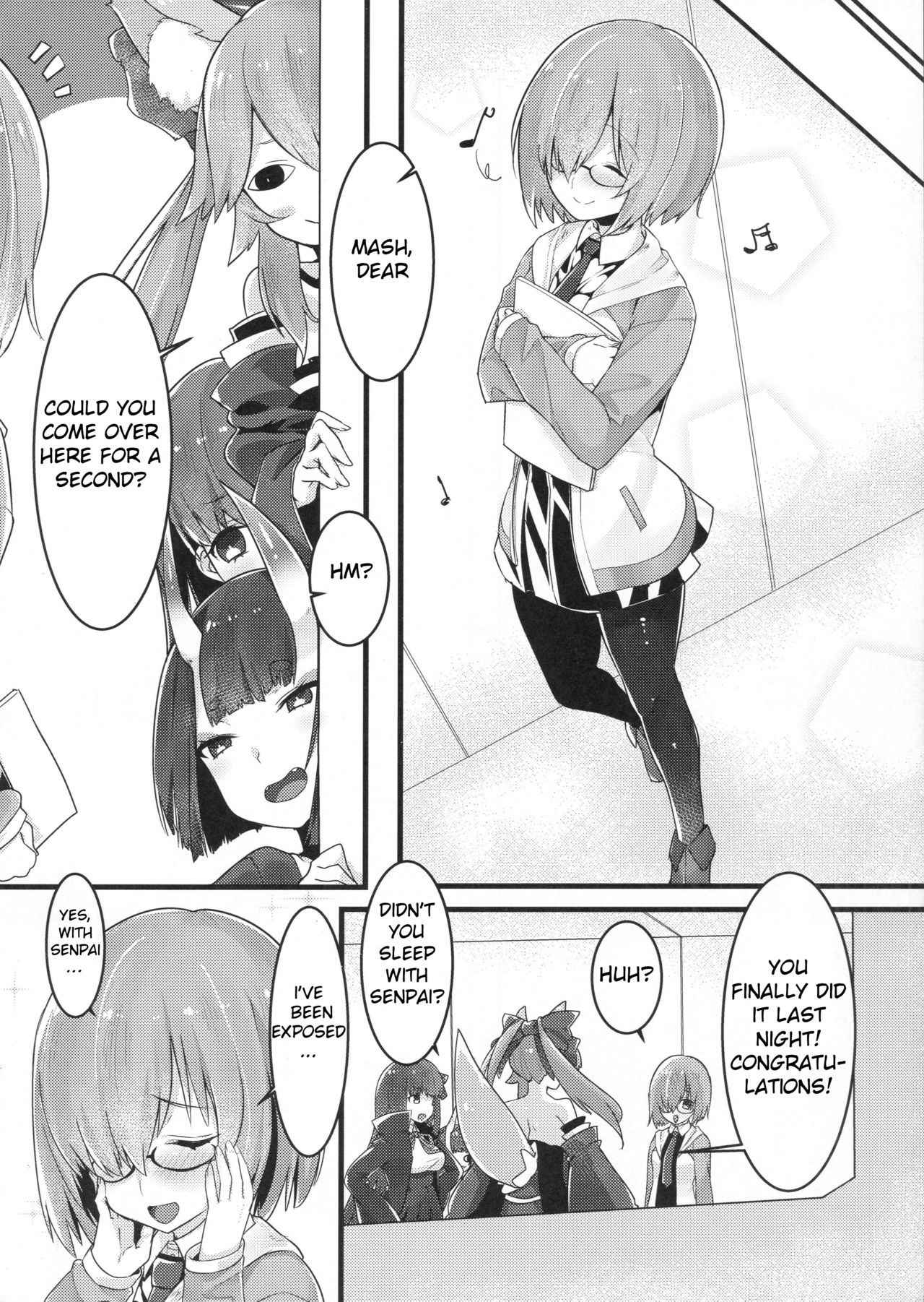 (C93) [Ofuton de Suyaa (Mitsudoue)] Ecchi Shi Mash (Fate/Grand Order) [English] [NHNL]