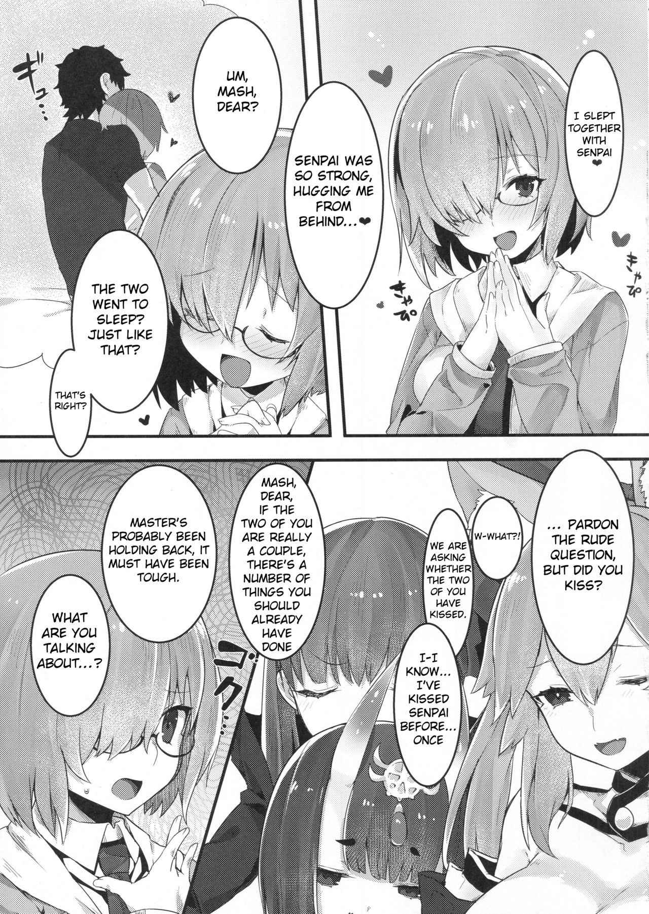 (C93) [Ofuton de Suyaa (Mitsudoue)] Ecchi Shi Mash (Fate/Grand Order) [English] [NHNL]