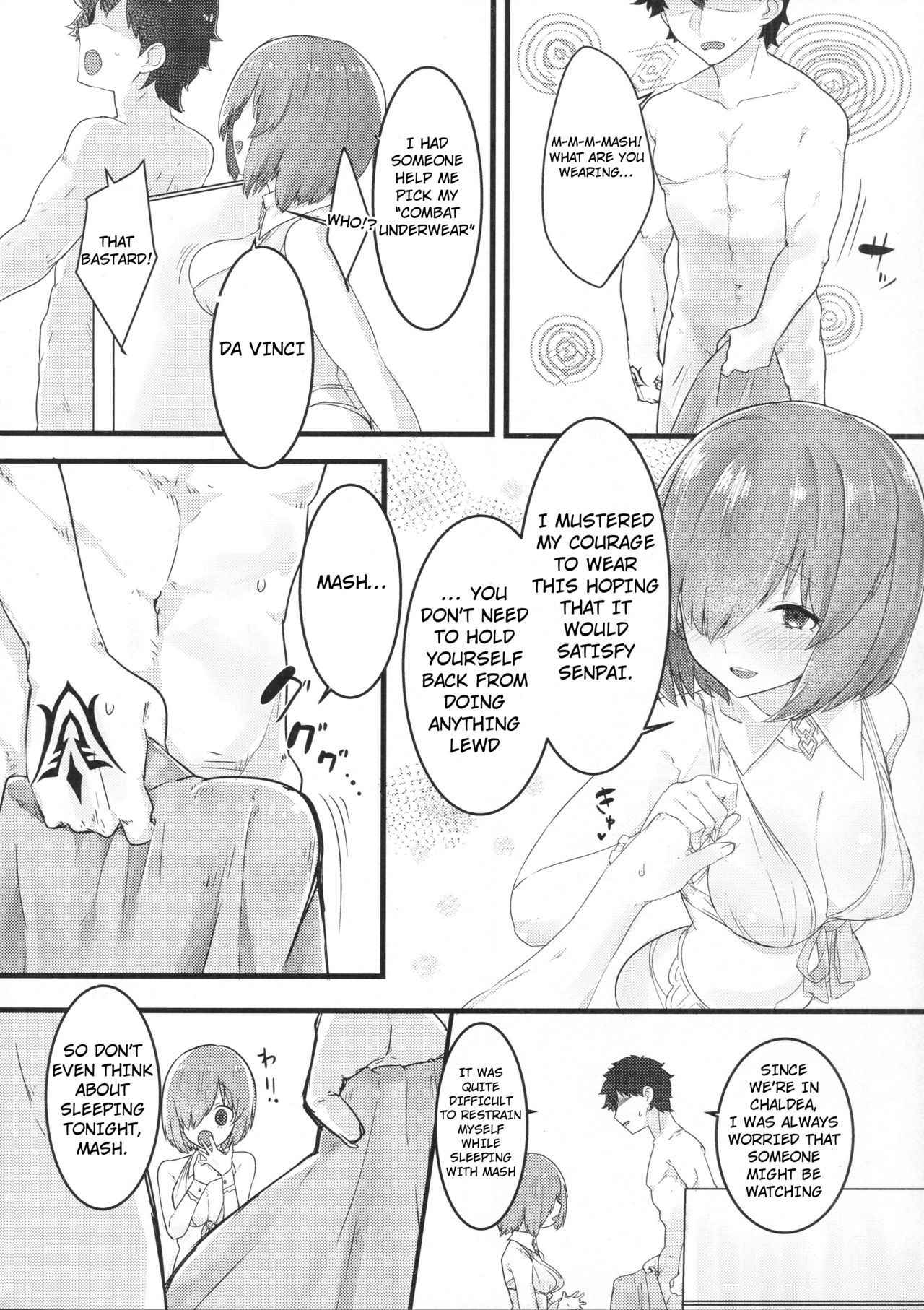 (C93) [Ofuton de Suyaa (Mitsudoue)] Ecchi Shi Mash (Fate/Grand Order) [English] [NHNL]