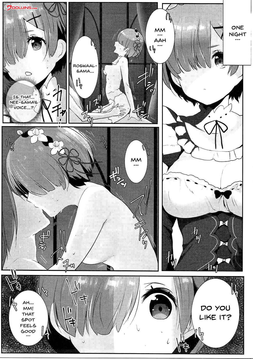 (C90) [Mataro (Mataro)] Rem no Ecchi na Nayami o Kaiketsu shitekudasai | Please Help Release Rem's Pent Up Sexual Frustration (Re:Zero kara Hajimeru Isekai Seikatsu) [English] {Doujins.com}